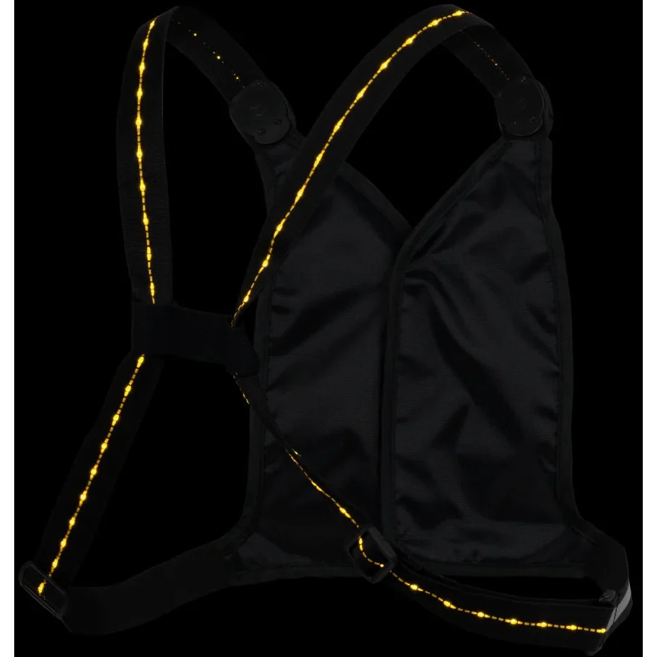 Nathan Sports Laser Light Web RX Safety Vest - black / high vis