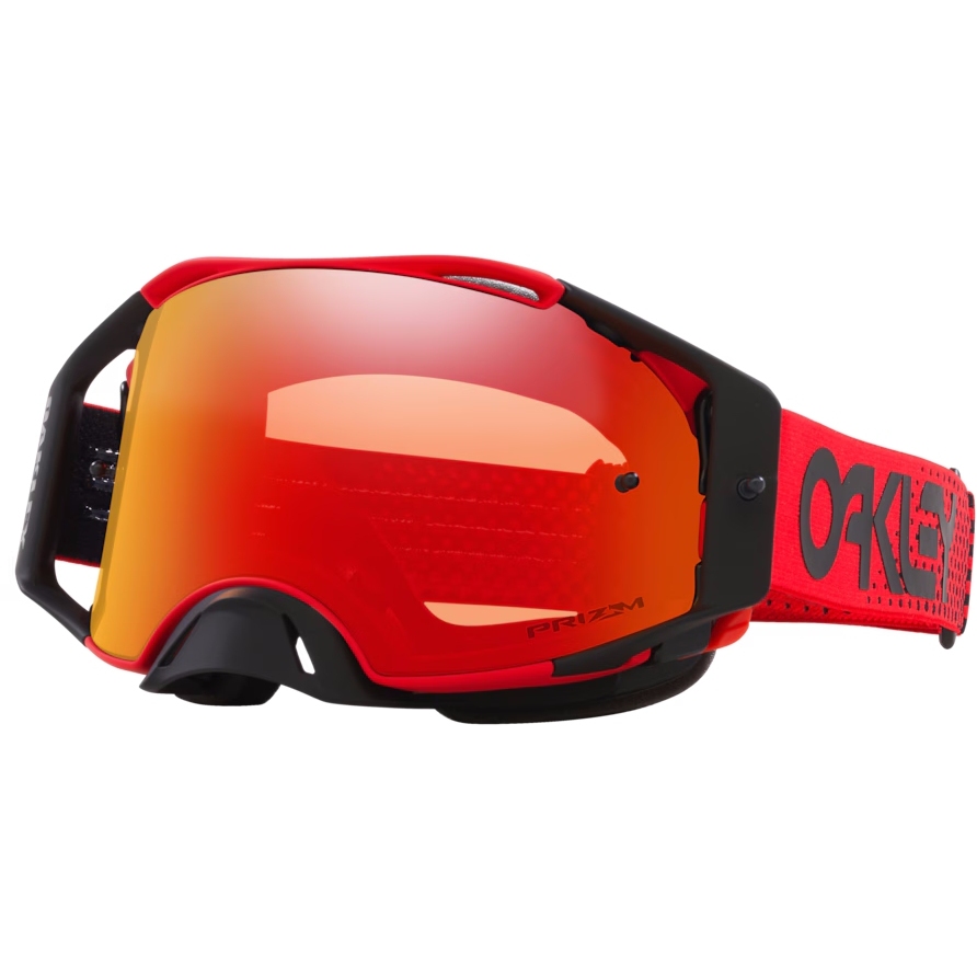 Photo produit de Oakley Lunettes - Airbrake MX - Moto Red/PRIZM Mx Torch Iridium - OO7046-D6