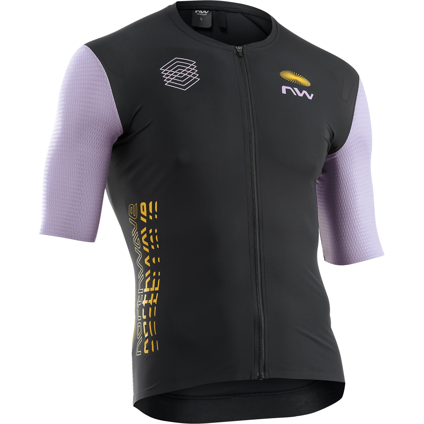 Picture of Northwave Extreme Evo Short Sleeve Jersey Men - black/lilac 06