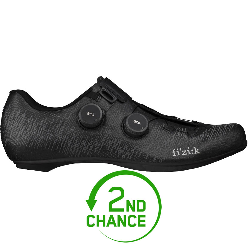 Produktbild von Fizik Vento Infinito Knit Carbon 2 Rennradschuhe Unisex - schwarz/schwarz - B-Ware