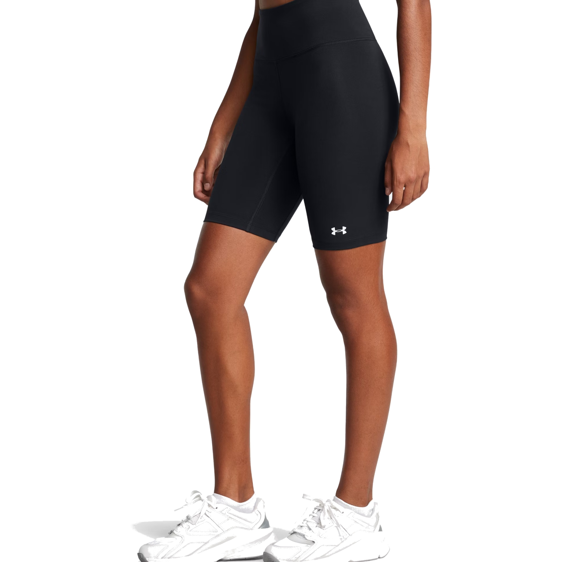 Produktbild von Under Armour UA Motion Radlerhose Damen - Schwarz/Weiß