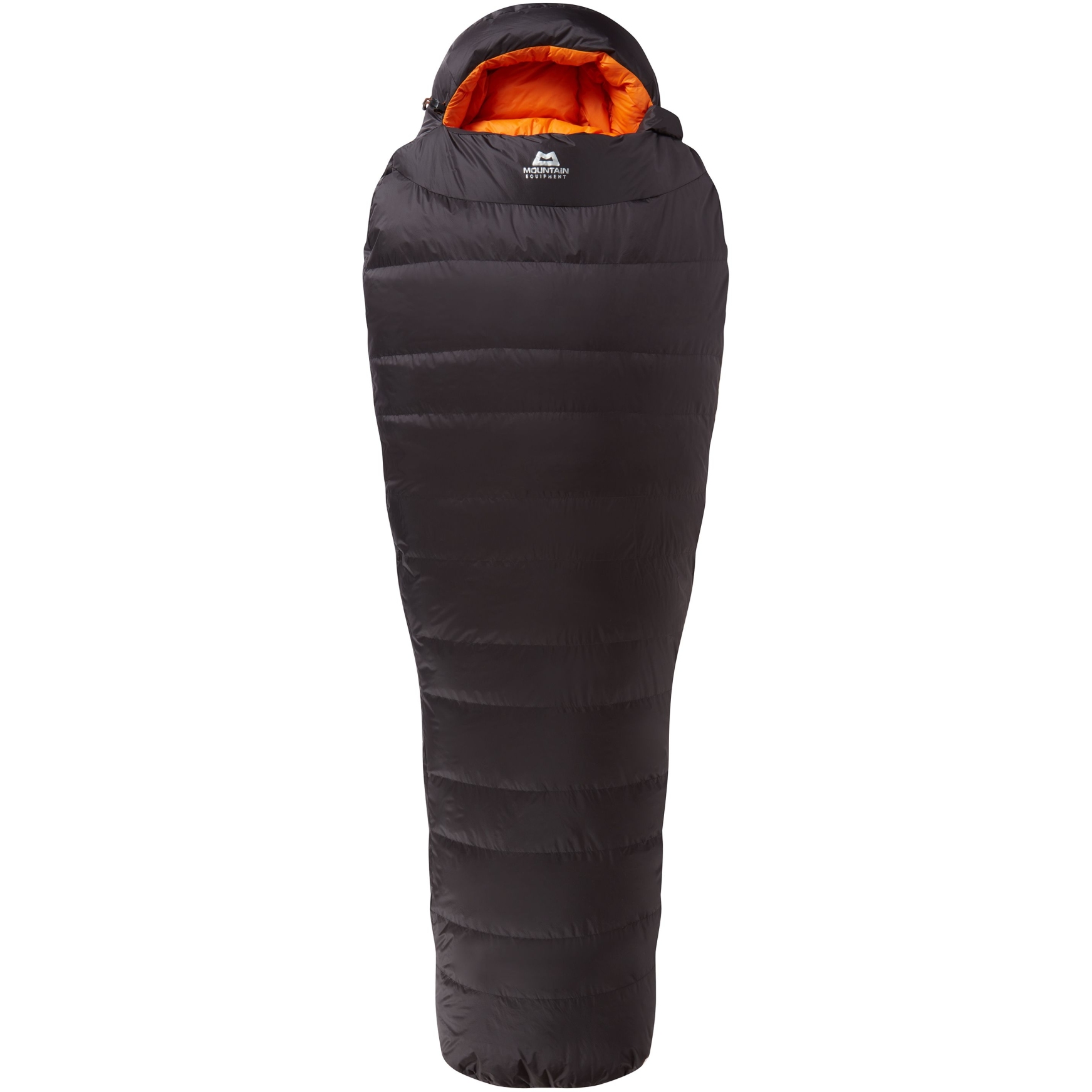 Picture of Mountain Equipment Glacier 700 Long Sleeping Bag ME-006748 - zip left - obsidian