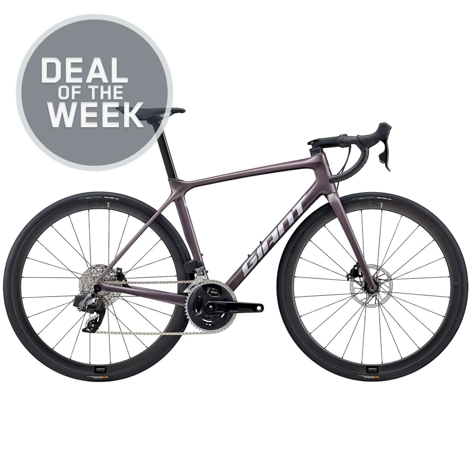Bild von Giant TCR ADVANCED PRO 1 AR - Carbon Rennrad - 2023 - Charcoal Plum