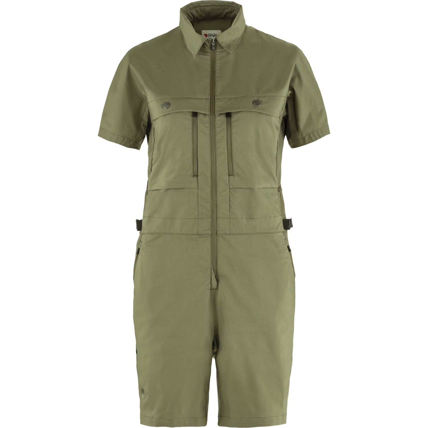 Женский полевой костюм Fjällräven Hoja - зеленый