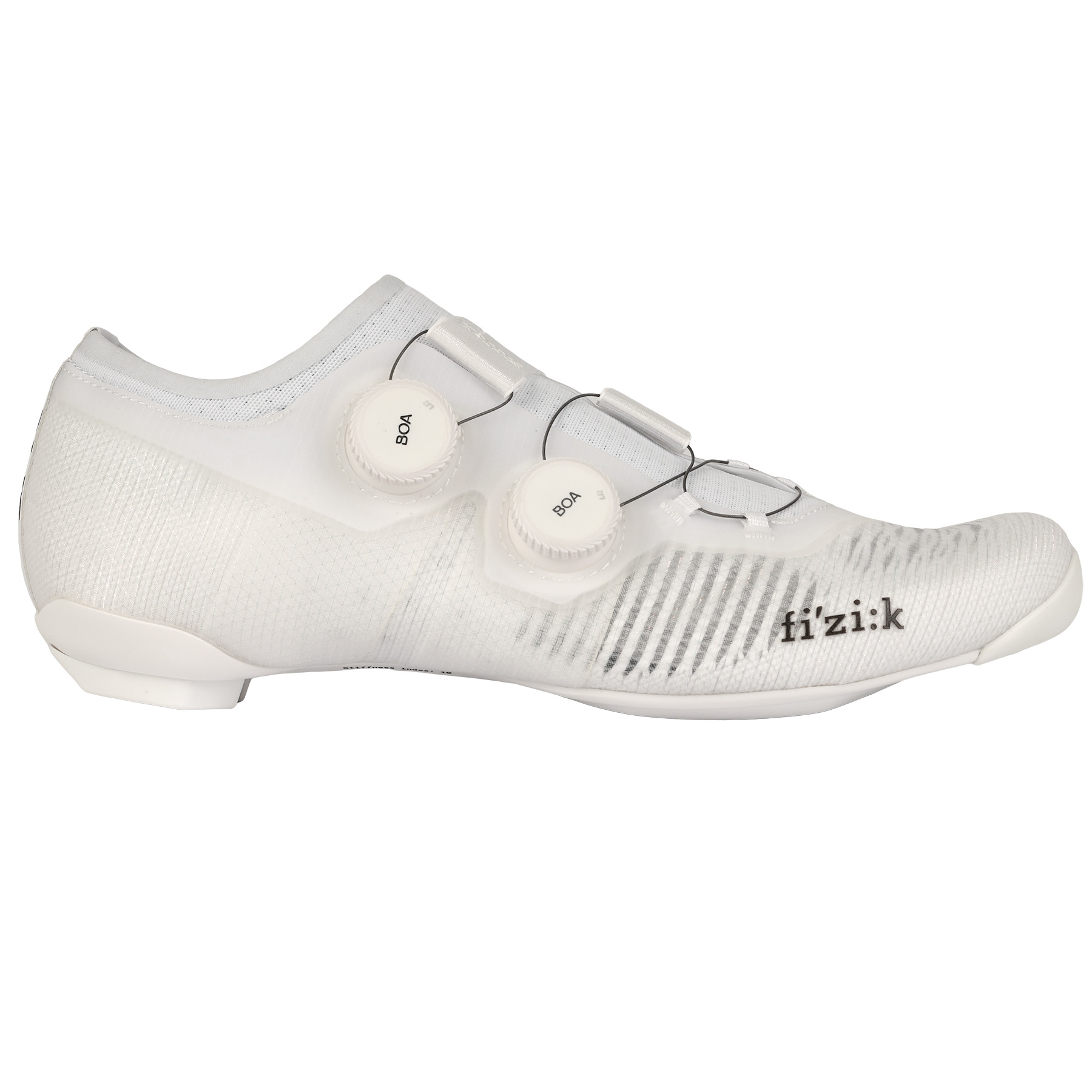 Bild von Fizik Vega Carbon Rennradschuhe - weiß/weiß