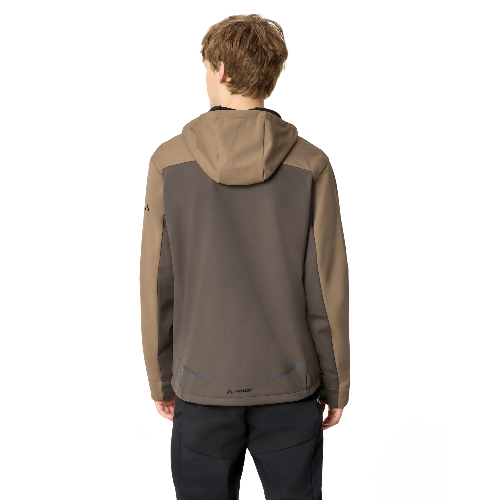 Vaude Qimsa Hooded Softshell Jacket II Men - oat | BIKE24