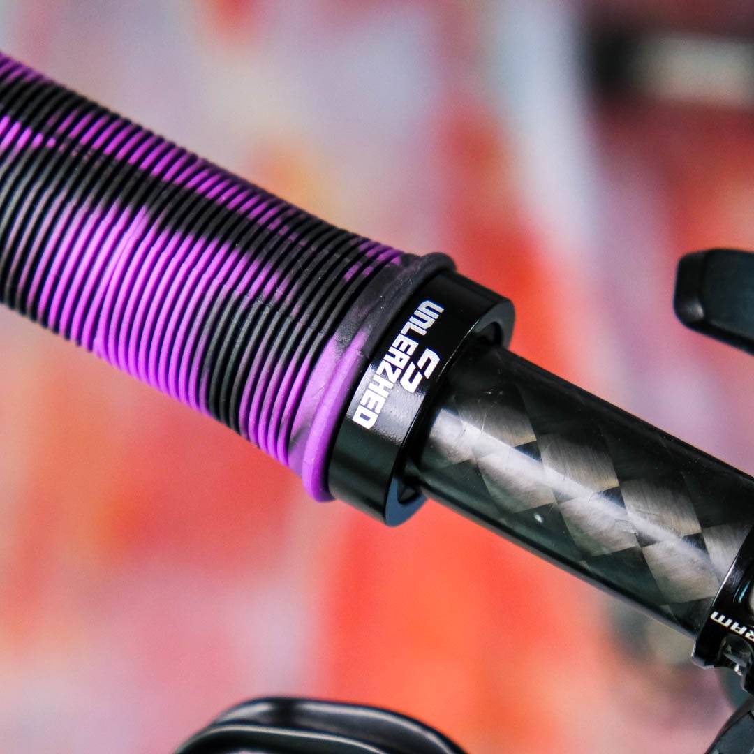 Bicycle Handle Bar Grips Double Lock On BMX MTB Mountain Bike Cycle Grip X2