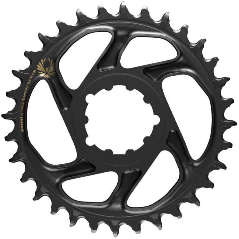 Image of SRAM Eagle X-SYNC 2 SL Direct Mount Chainring - 6mm Offset - gold
