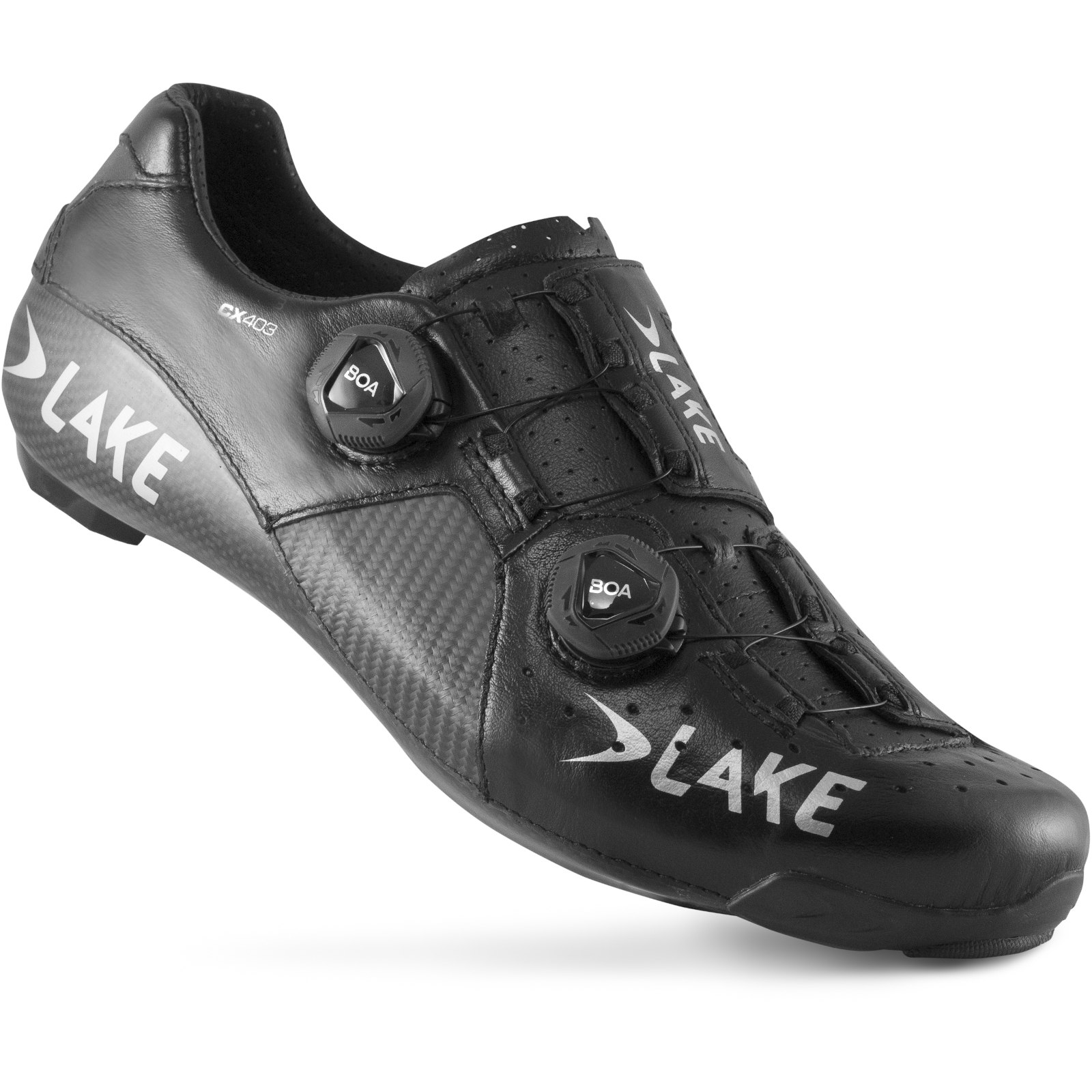 Picture of Lake CX403 Road Shoes - black/silver