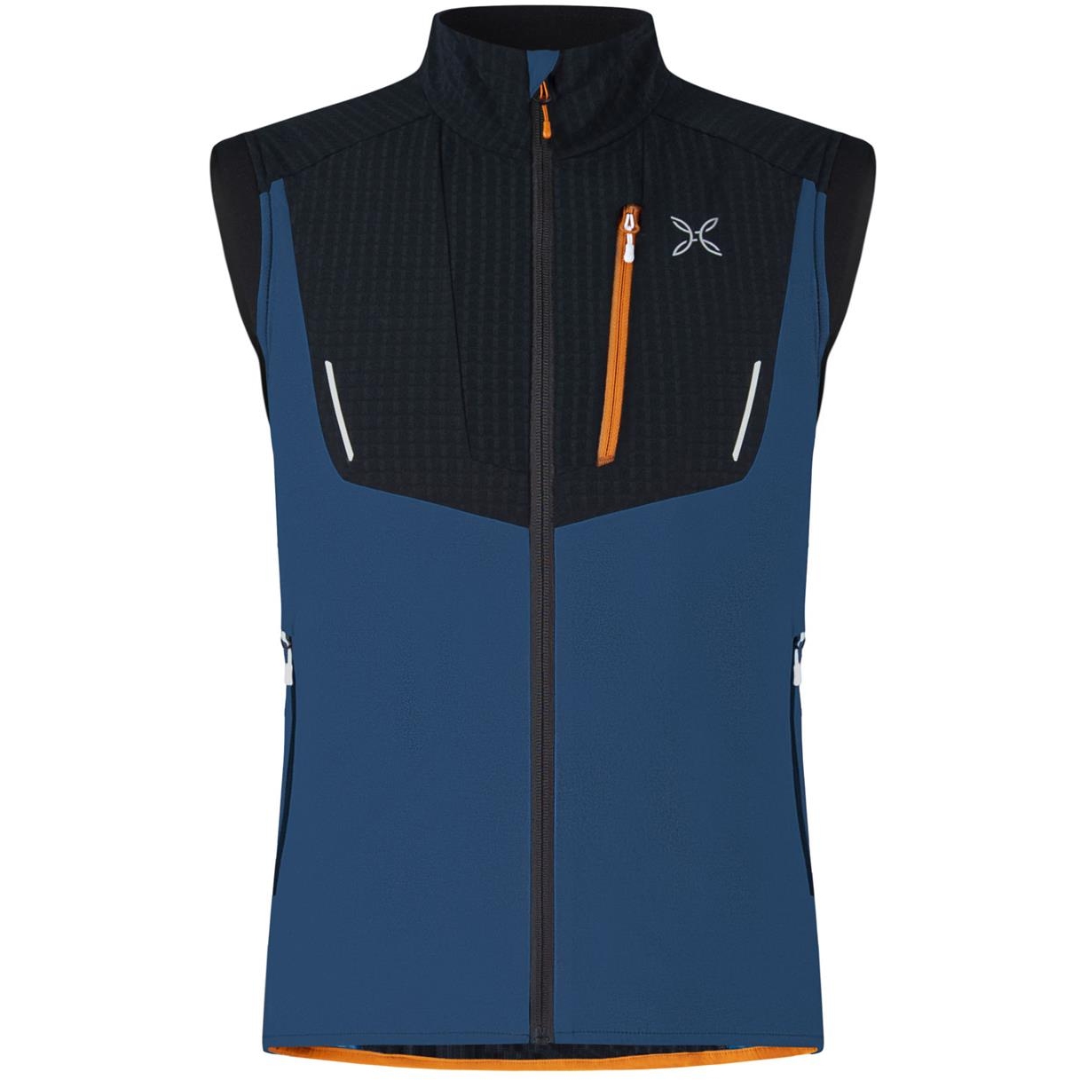 Picture of Montura Ski Style Vest - deep blue/mandarino 8766
