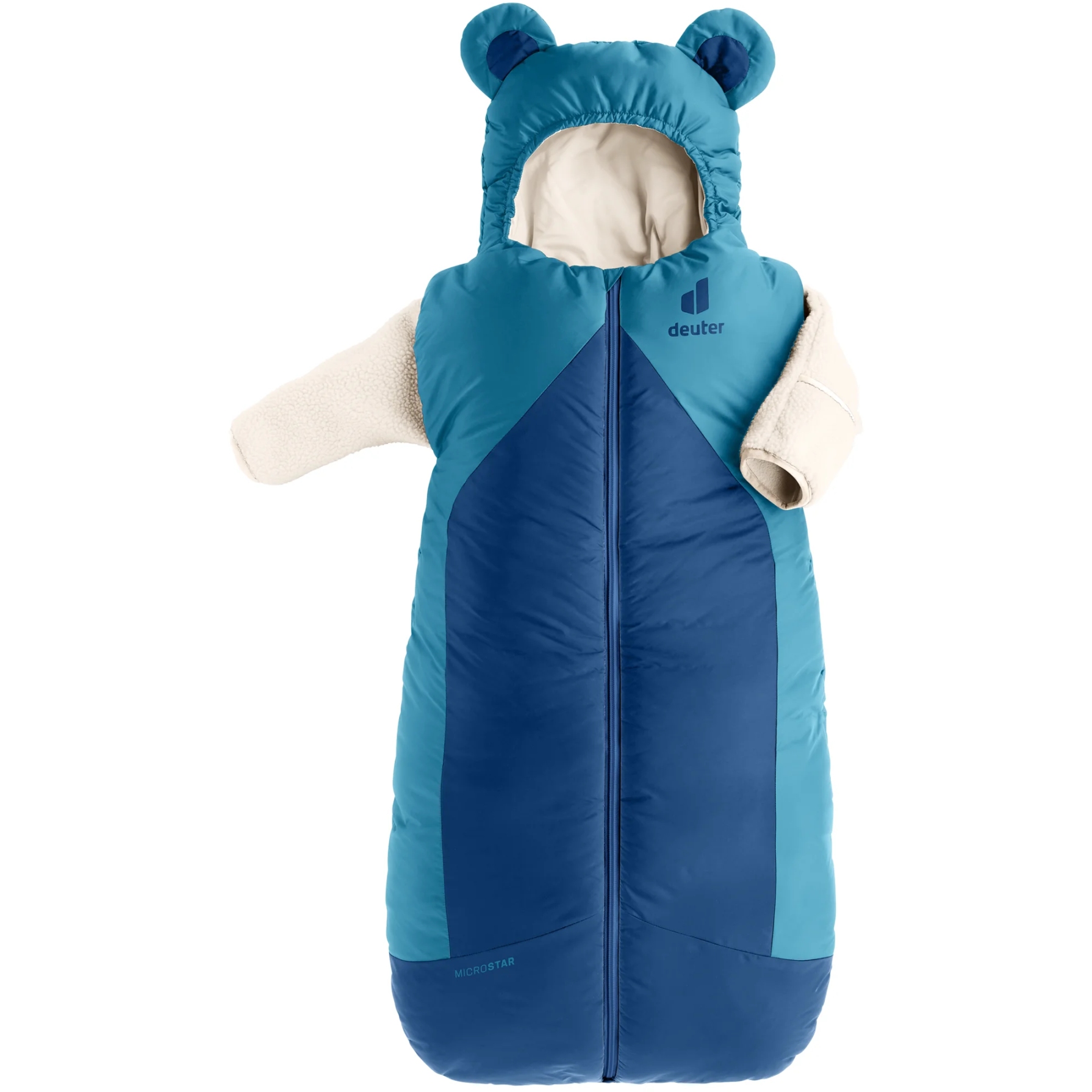 Produktbild von Deuter Micro Star Kinder Schlafsack - wave-nightblue