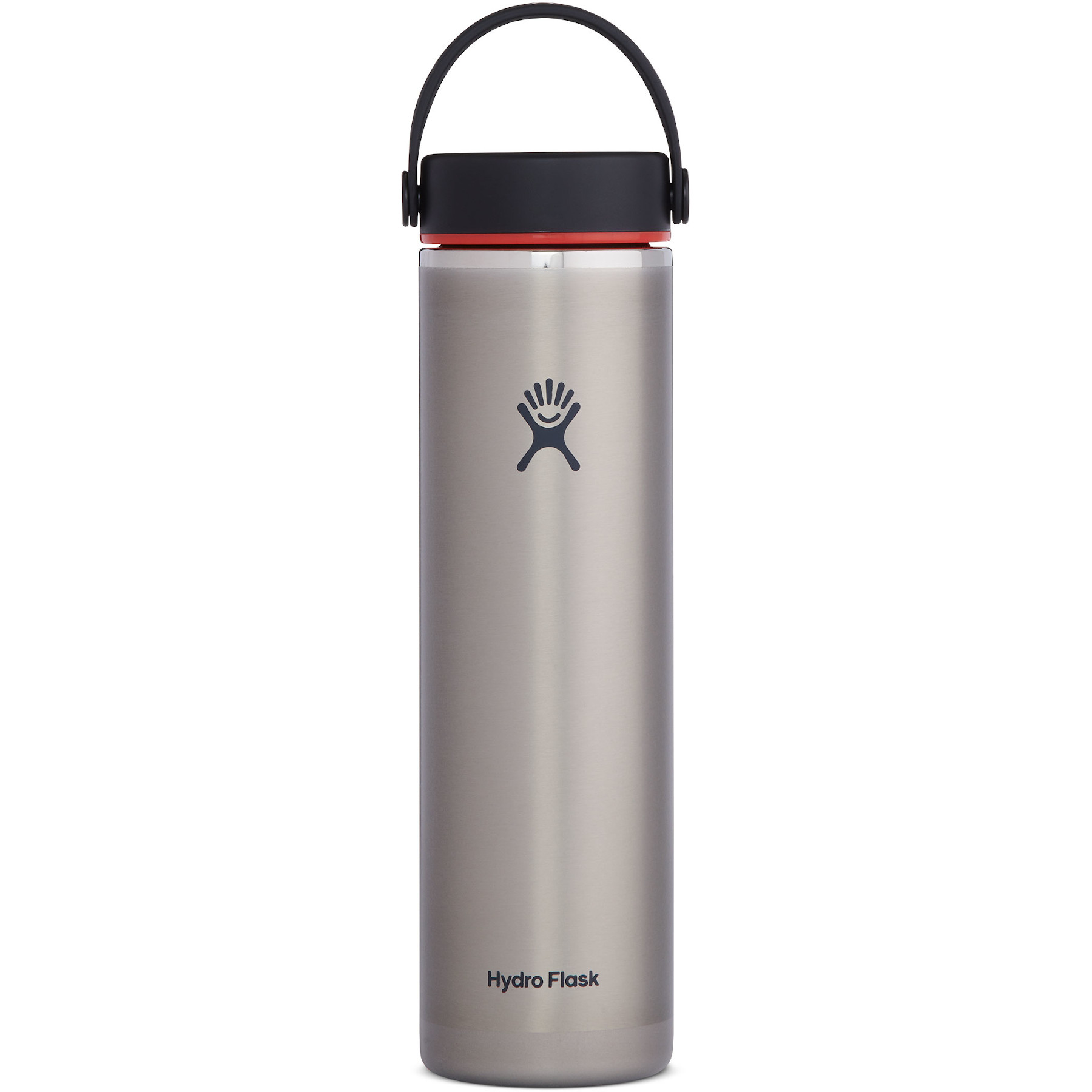 Photo produit de Hydro Flask 24 oz Lightweight Wide Mouth Trail Series - Gourde Isotherme - 710 ml - Slate