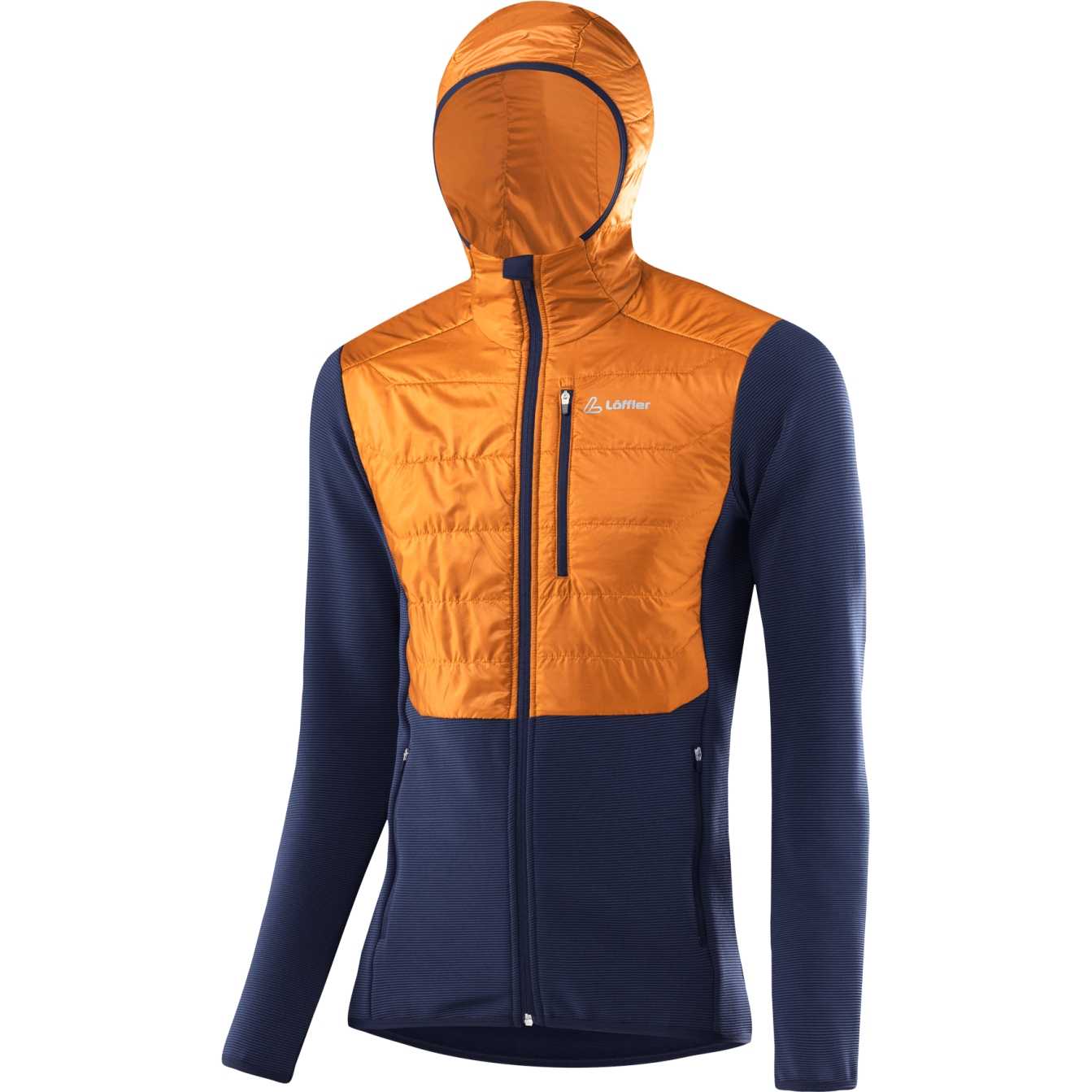 Produktbild von Löffler Ozzy Primaloft Active Kapuzen-Hybridjacke Herren - cheddar 251