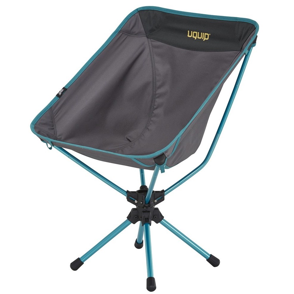 Photo produit de Uquip Three Sixty - Camping Swivel Chair - Grey