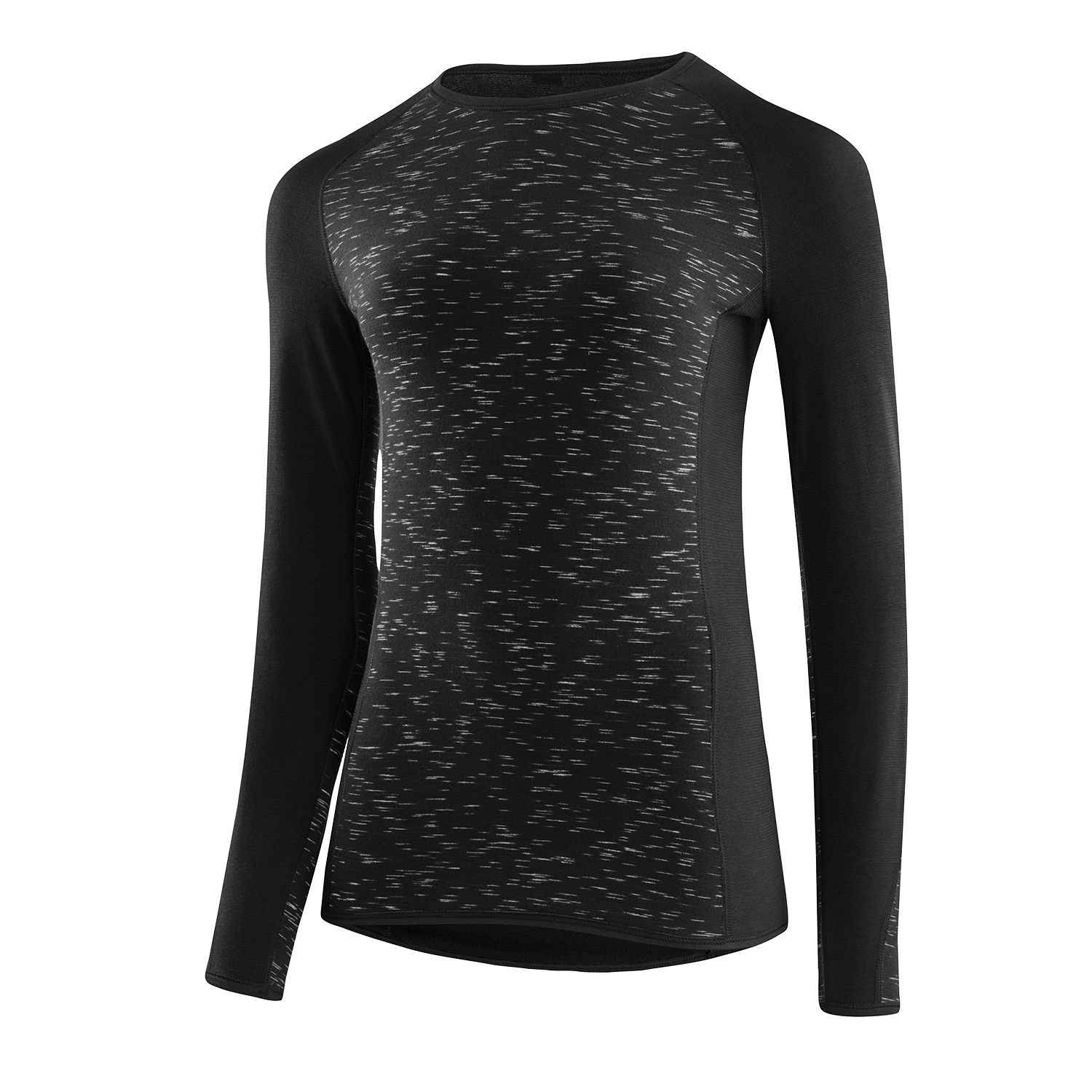 Produktbild von Löffler Starlit Transtex® Warm Langarm-Unterhemd Damen - schwarz 990