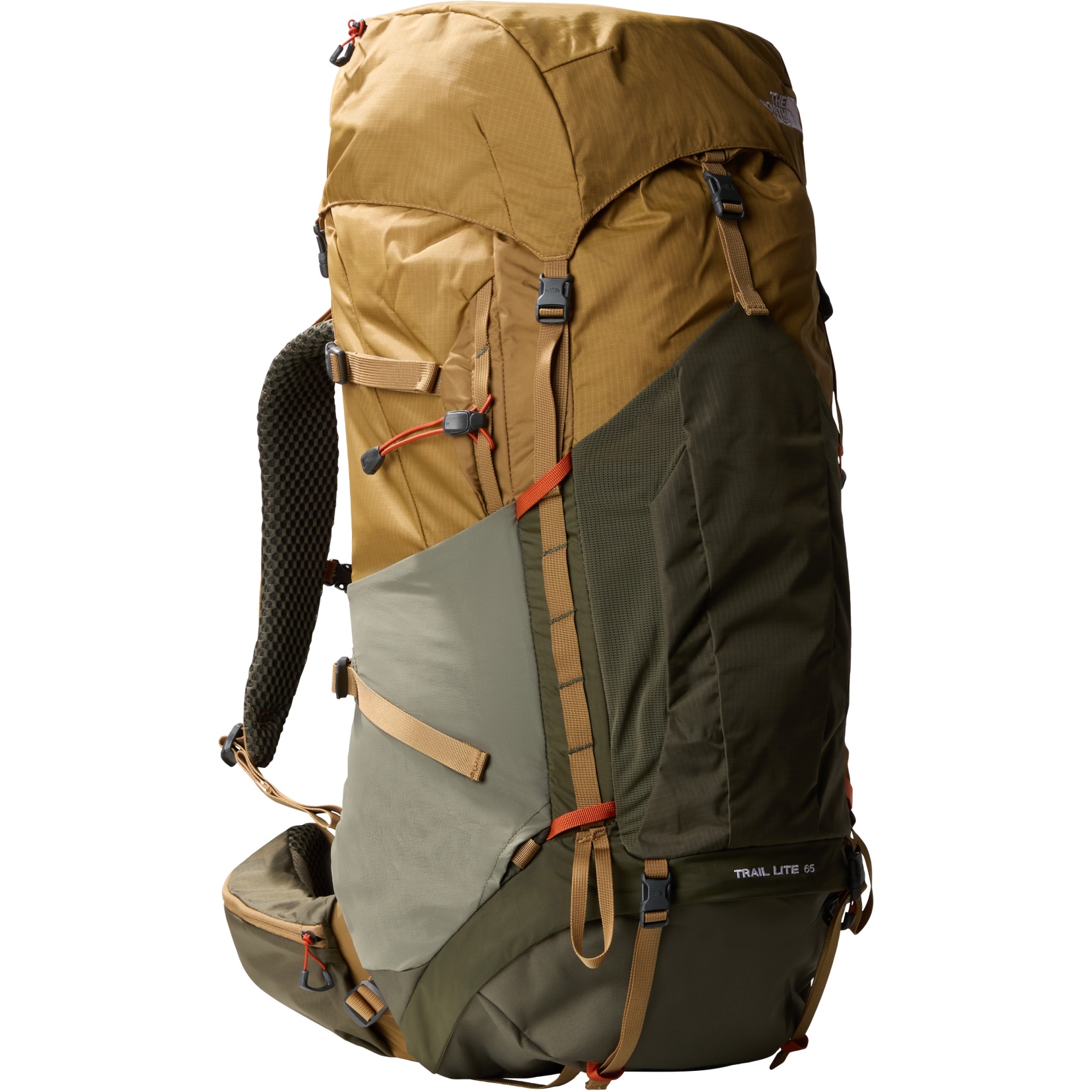 Picture of The North Face Trail Lite 65L Backpack - Utility Brown/New Taupe Green