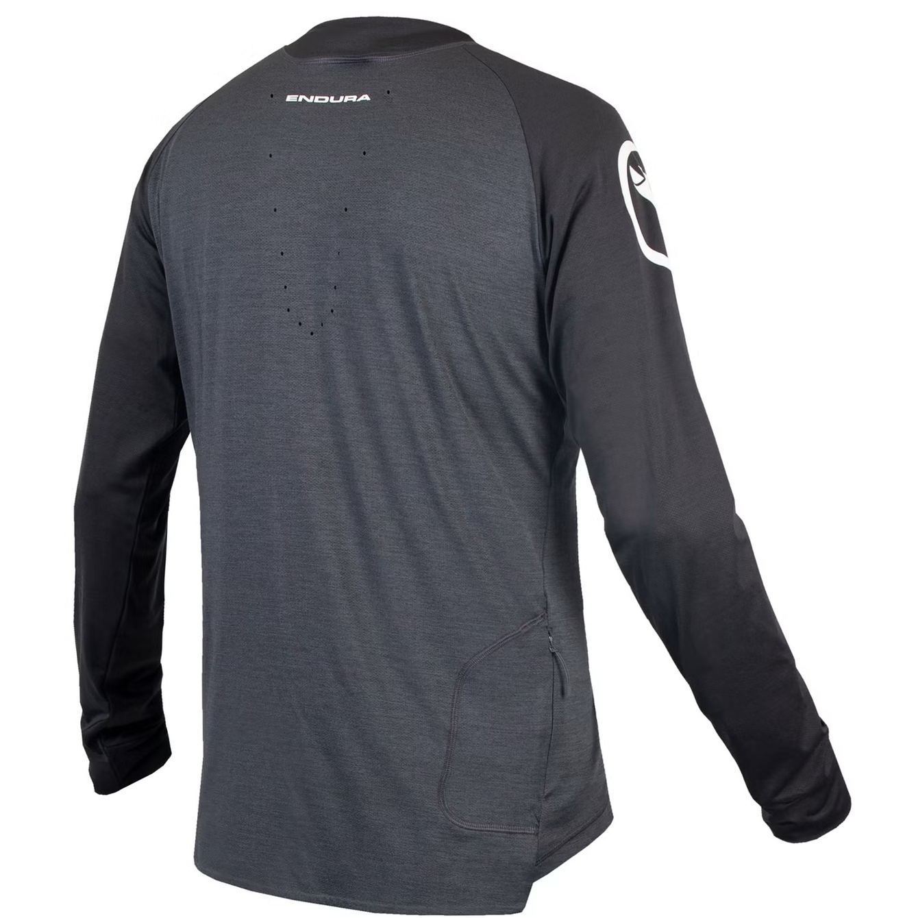 Endura Singletrack Maglia Ciclismo Mountain Bike Uomo, Tessuto Tecnico Leggero Con Taschino Zip