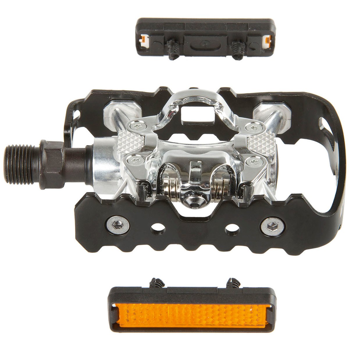 Image of Exustar E-PM818 Triple Interface Pedal - black