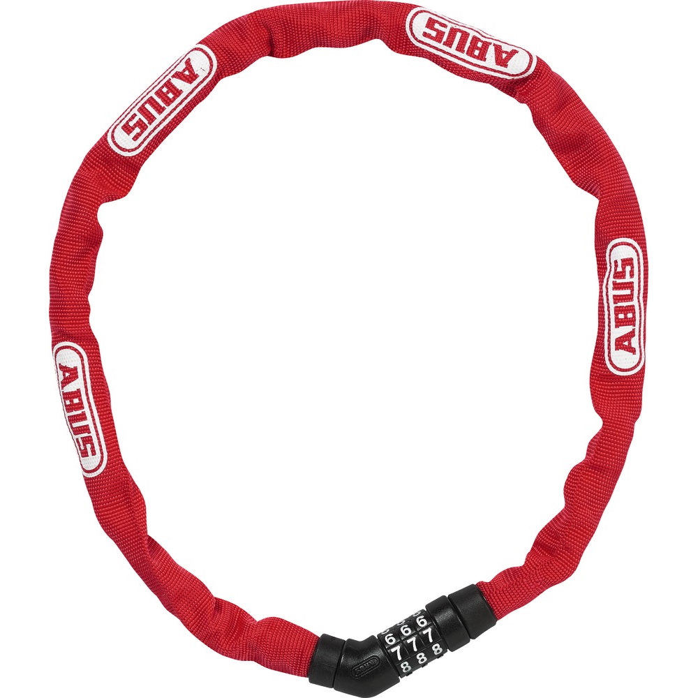 Productfoto van ABUS 4804C Chain Lock - red / 75 cm