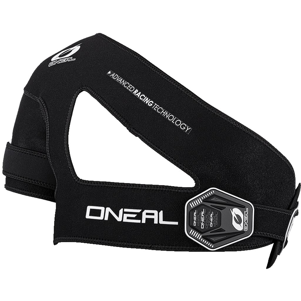Parastinchi O'NEAL Straight Per Motocross, Enduro - Protezione Stinco In Materiale Resistente (Nero, Taglia S)