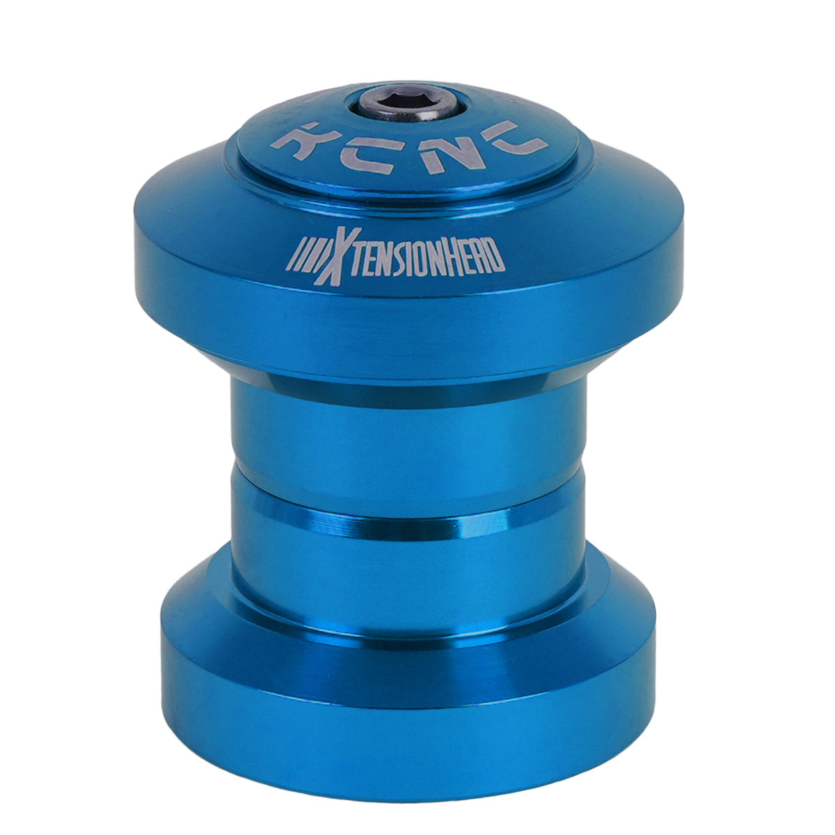 KCNC Distanziale Cuffia Cava 20mm Blu 1-1/8″ – Leggero In Alluminio Per Bici Strada MTB E-Bike