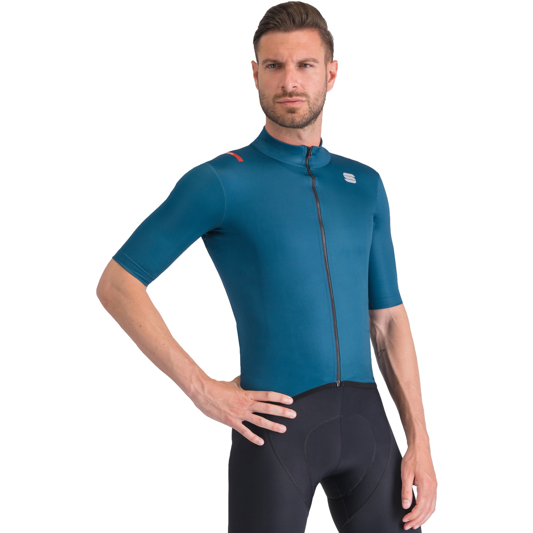 Produktbild von Sportful Fiandre Light Kurzarm-Jacke Herren - 415 Teal Blue