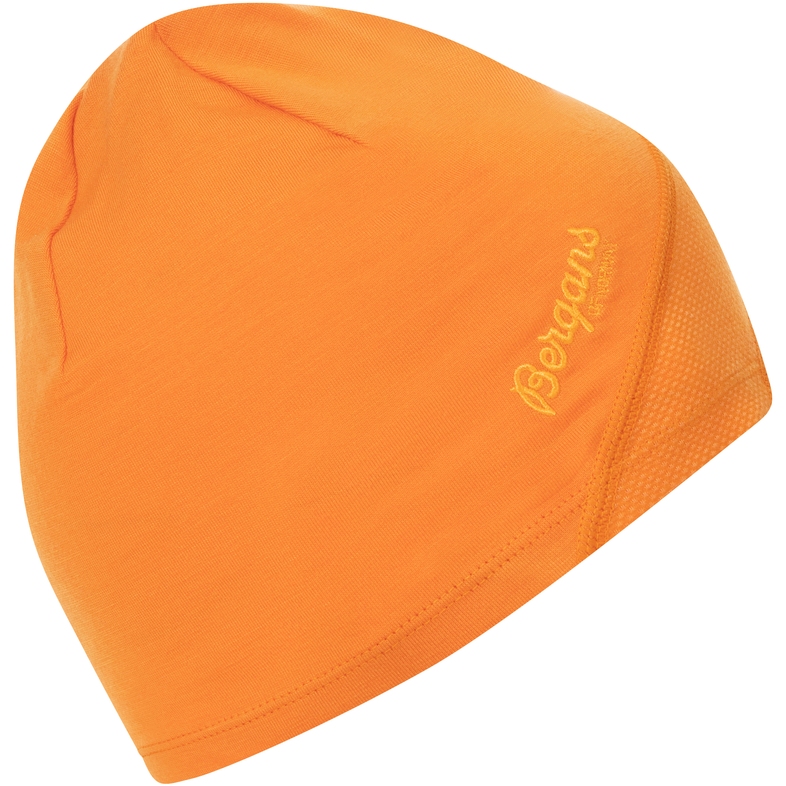 Picture of Bergans Cecilie V2 Light Wool Beanie - cloudberry yellow/lush yellow