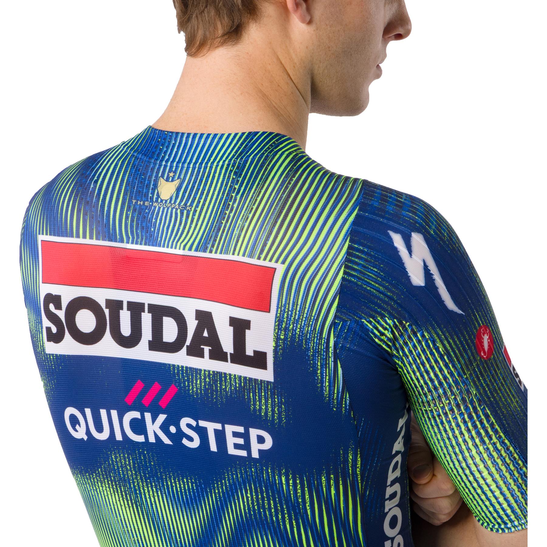 Castelli Aero Race 8S Jersey Team Soudal Quick-Step Men - blue