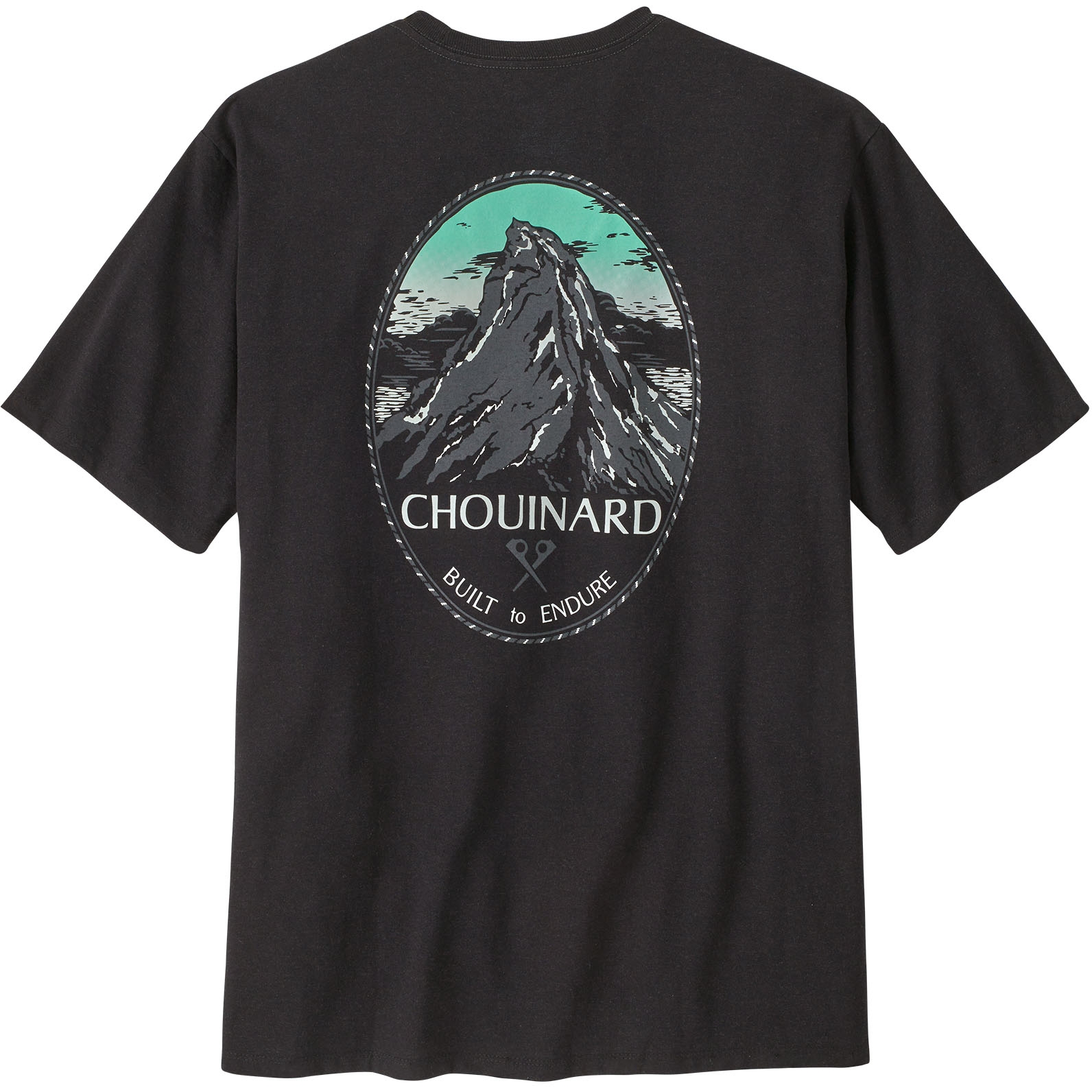 Black patagonia tee online