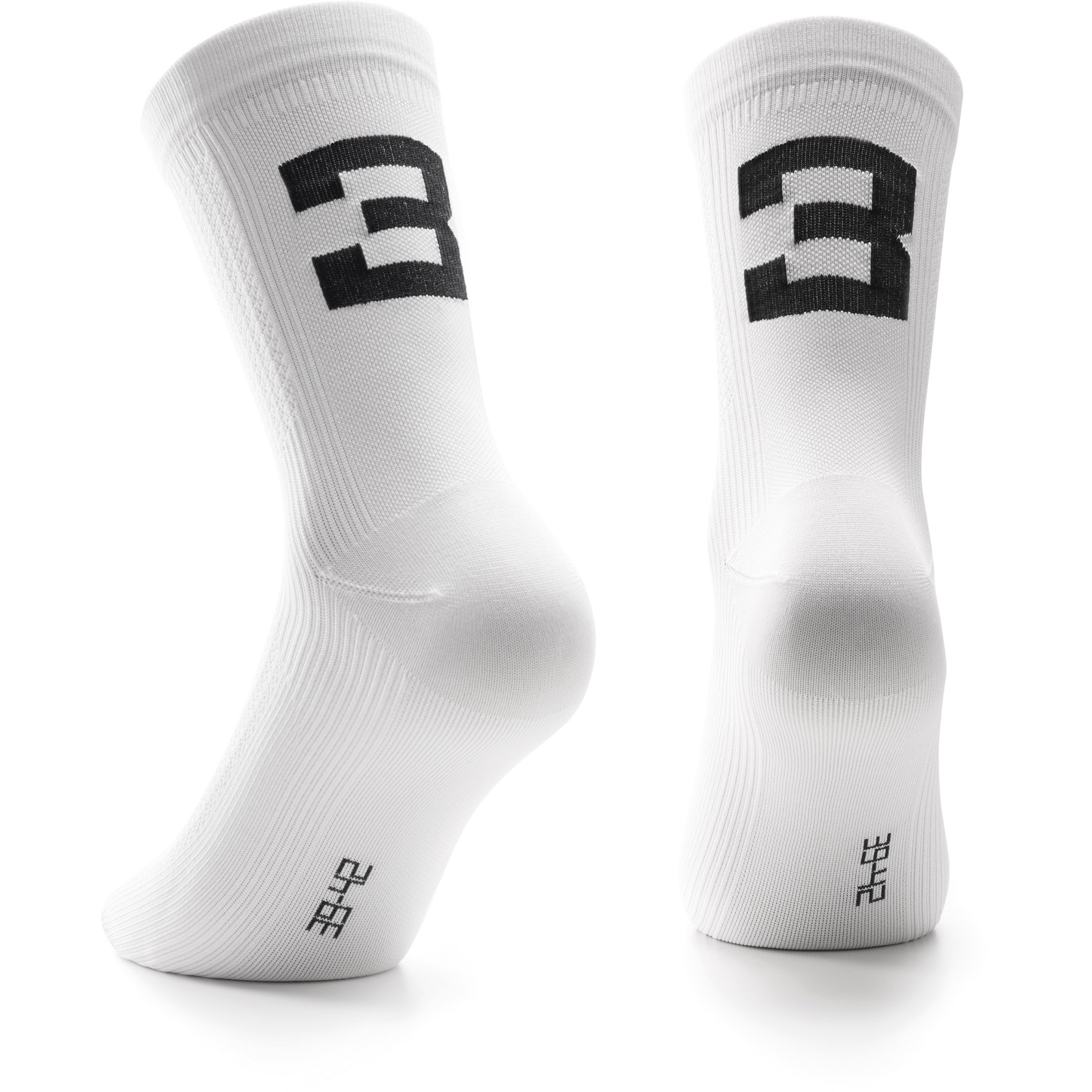 Picture of Assos Poker Socks No.3 - holy white