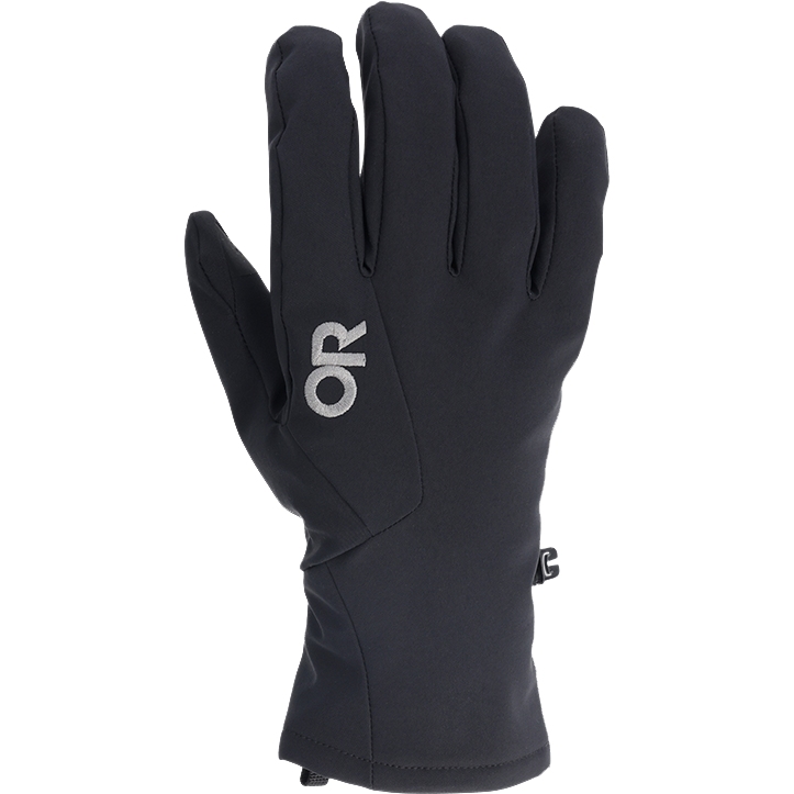 Picture of Outdoor Research Men&#039;s Sureshot Softshell Gloves - black