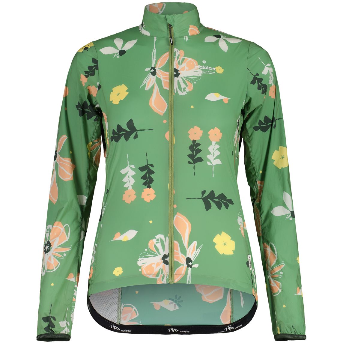 Maloja Chaqueta Ciclismo Mujer - SeisM. Printed - pastel clover flora 8905