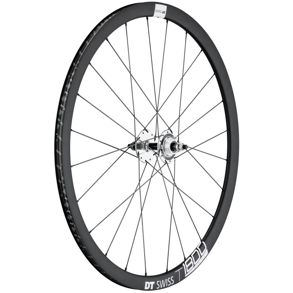Picture of DT Swiss T 1800 CLASSIC 32 - Rear Wheel - Clincher - 120mm BO - black