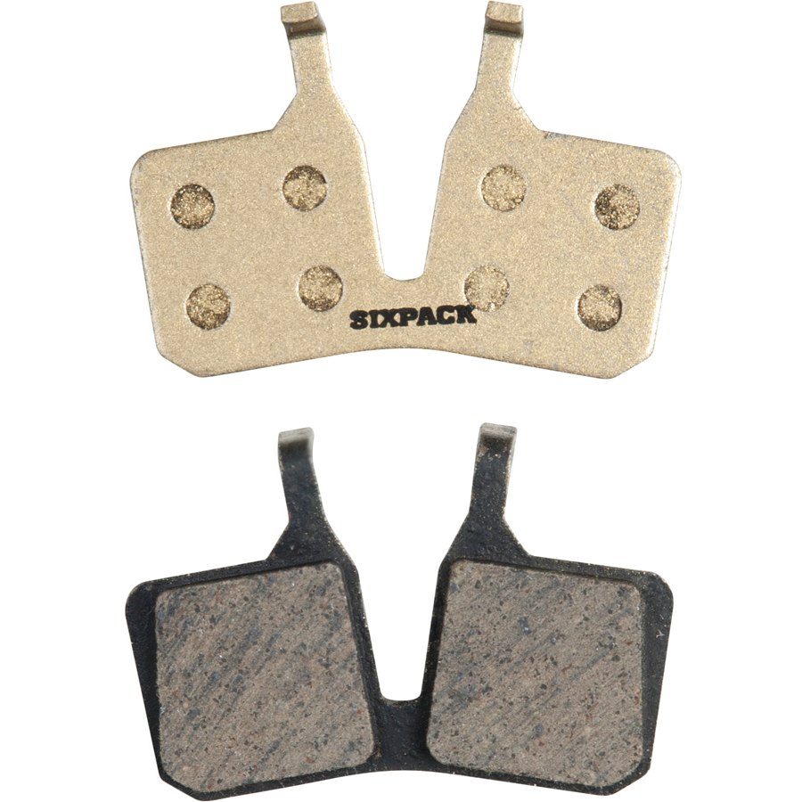 Photo produit de Sixpack Disc Brake Pads for Magura MT5 (4-piston) - semi-metallic