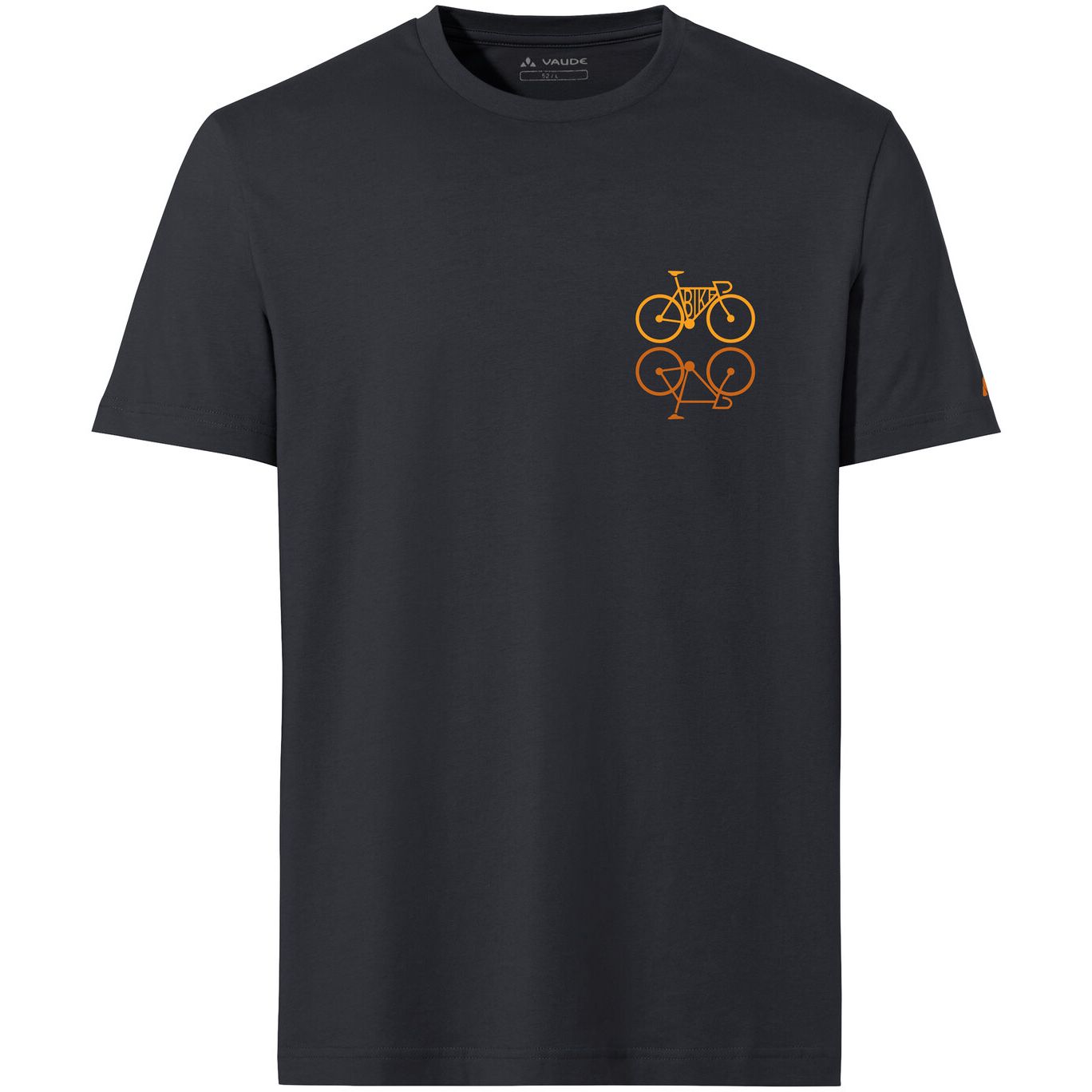 Productfoto van Vaude SE Gendaki Print T-Shirt Heren - zwart