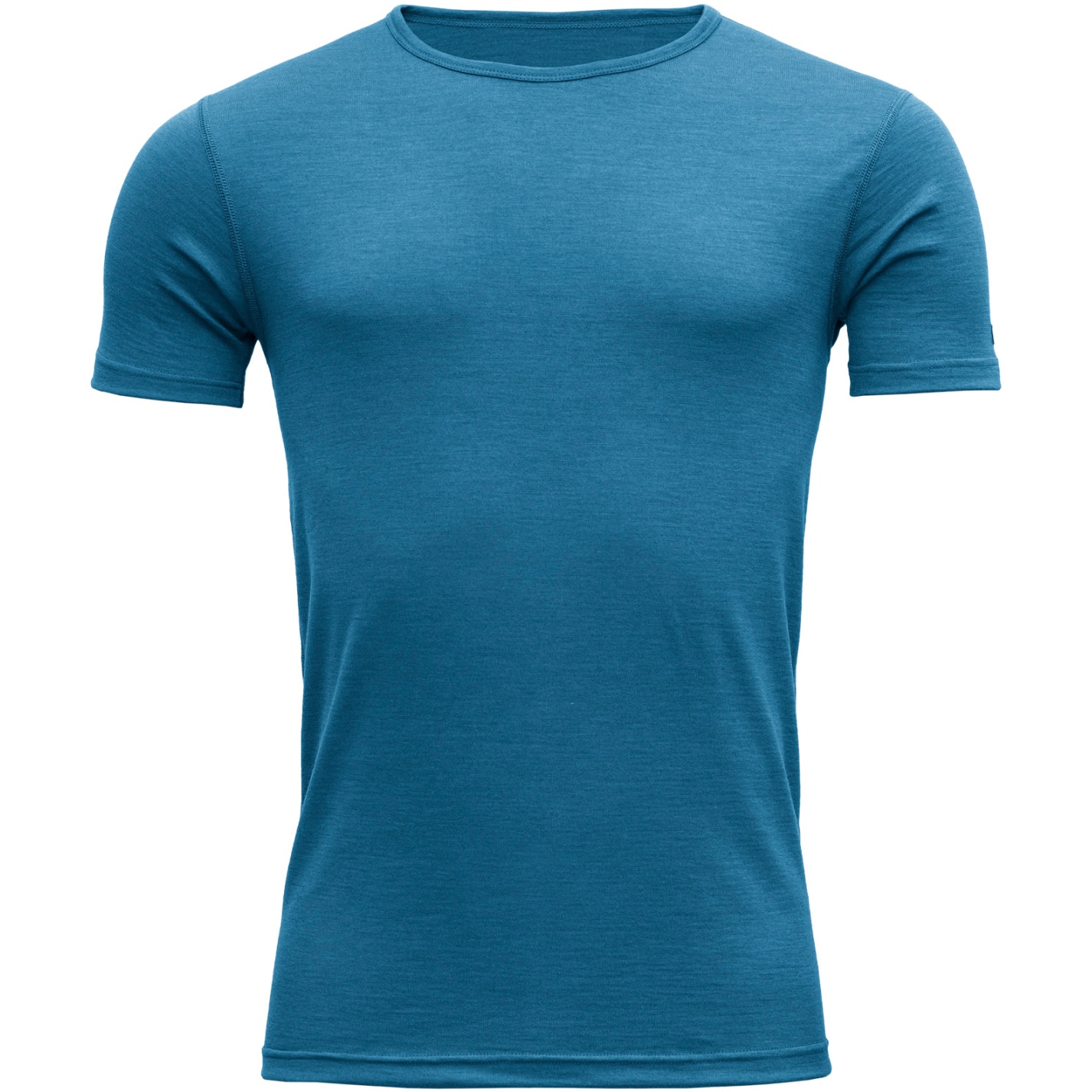 Productfoto van Devold Breeze Merino 150 T-Shirt Heren - 258 Blue Melange