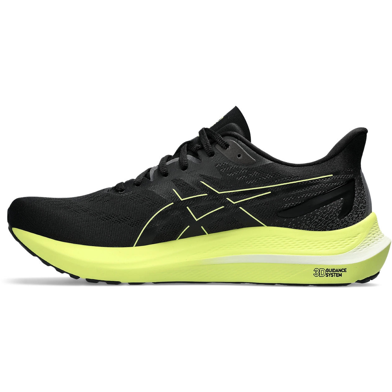 Asics men's gt 2000 6 running clearance shoes - yellow/black/white