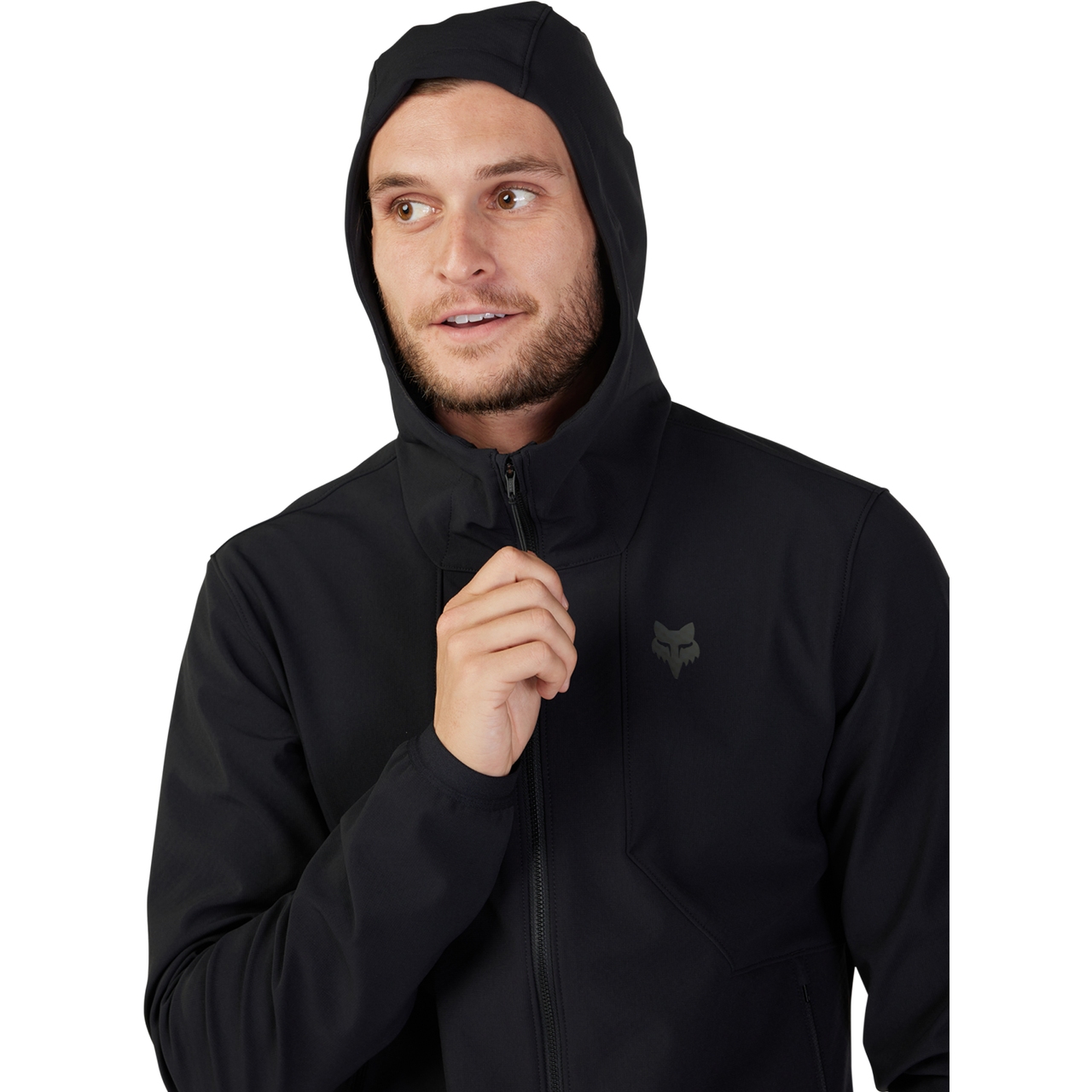 FOX Ranger Fire Hoodie Men - black | BIKE24