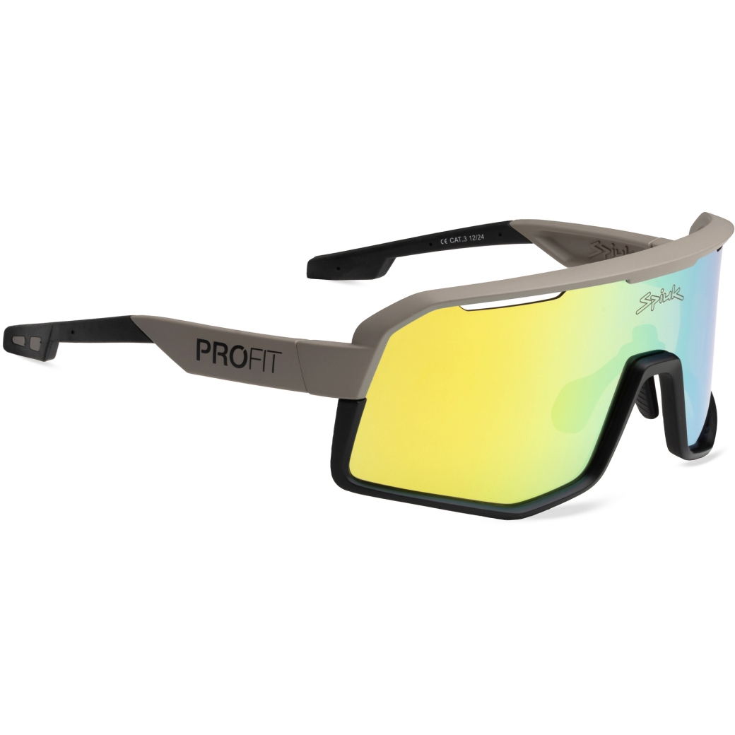 Produktbild von Spiuk Profit V3 Brille - brown / full yellow + clear