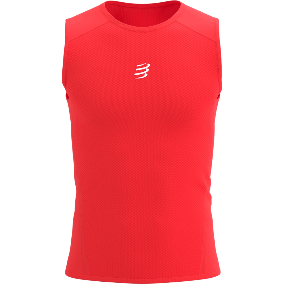 Immagine prodotto da Compressport Canotta Uomo - Trail Racing - fluo red
