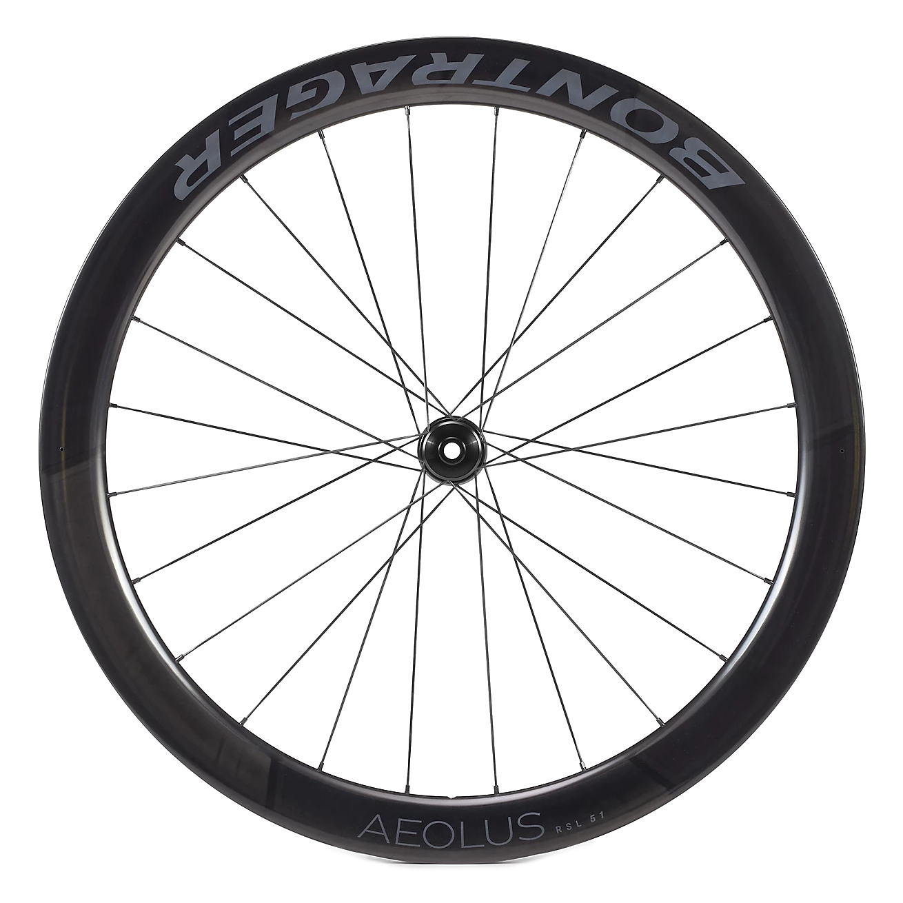 Picture of Bontrager Aeolus RSL 51 TLR Disc Carbon Front Wheel - Clincher / Tubeless - Centerlock - 12x100mm
