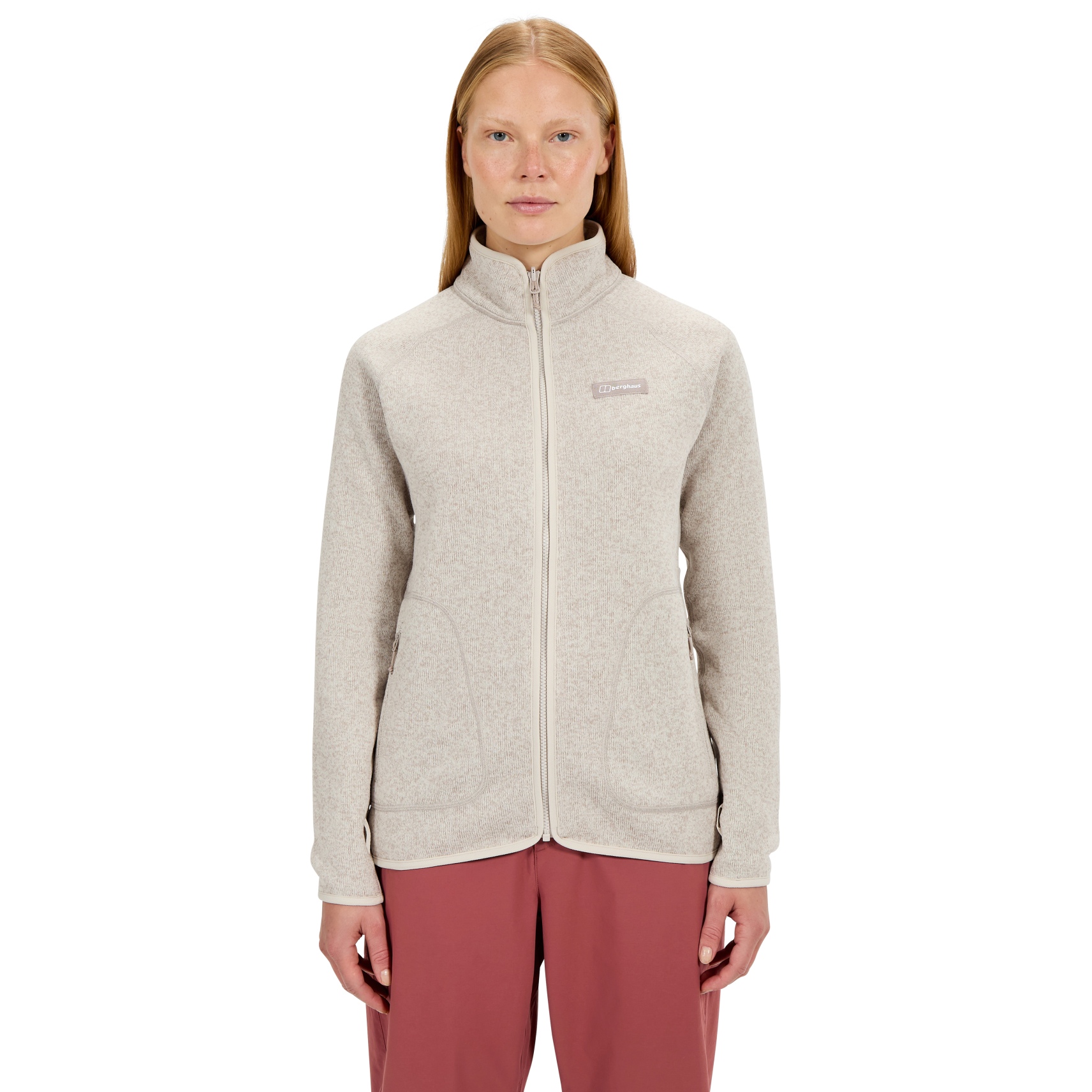 Женская интерактивная куртка Berghaus Asterby - Камень/темно-серый