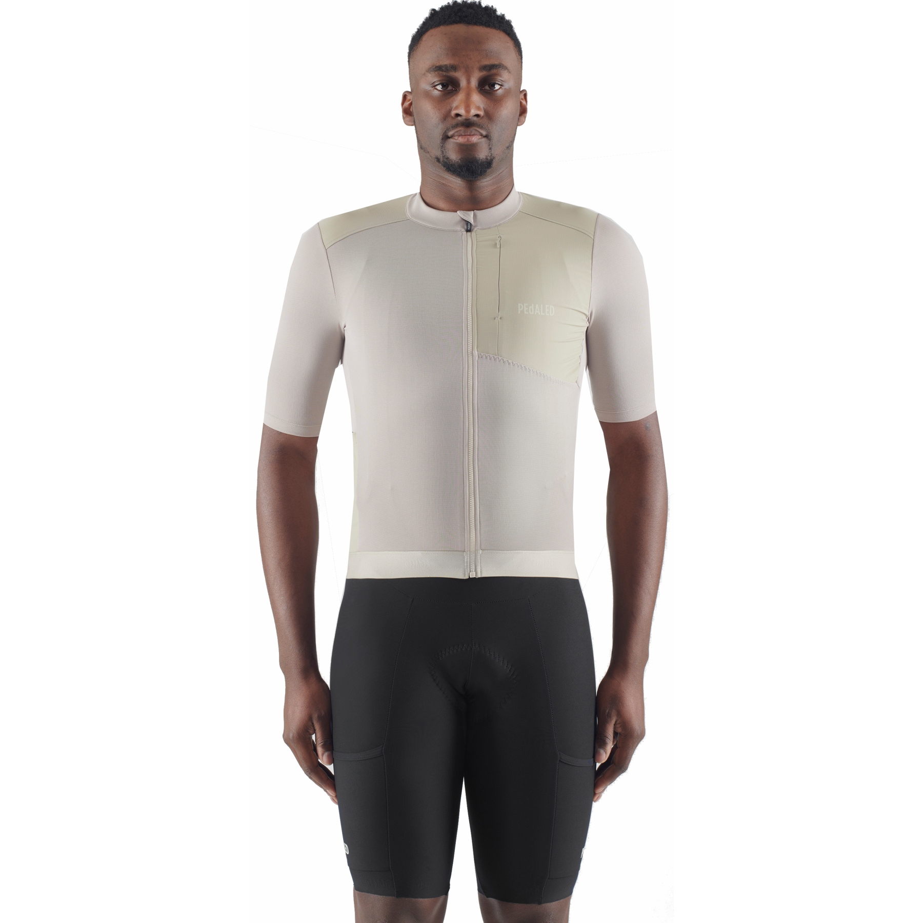Produktbild von PEdALED Odyssey Merino Kurzarmtrikot Herren - Beige