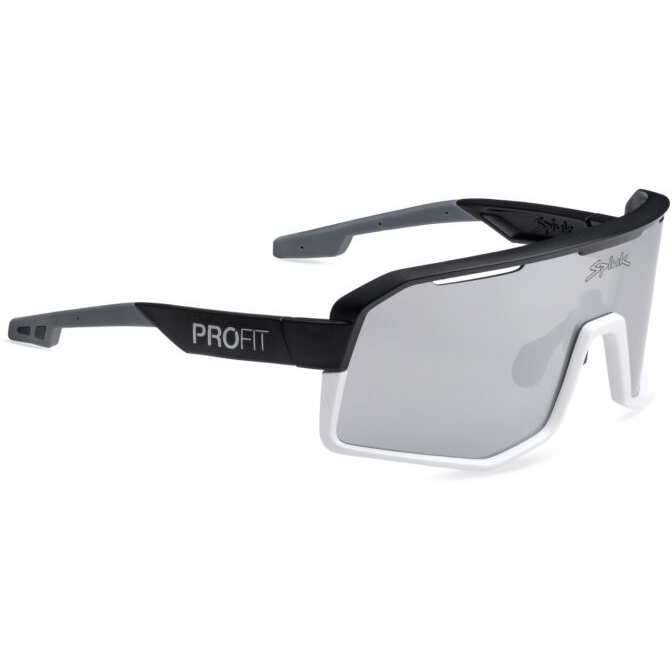 Picture of Spiuk Profit V3 Glasses - black/white / silver mirror + clear