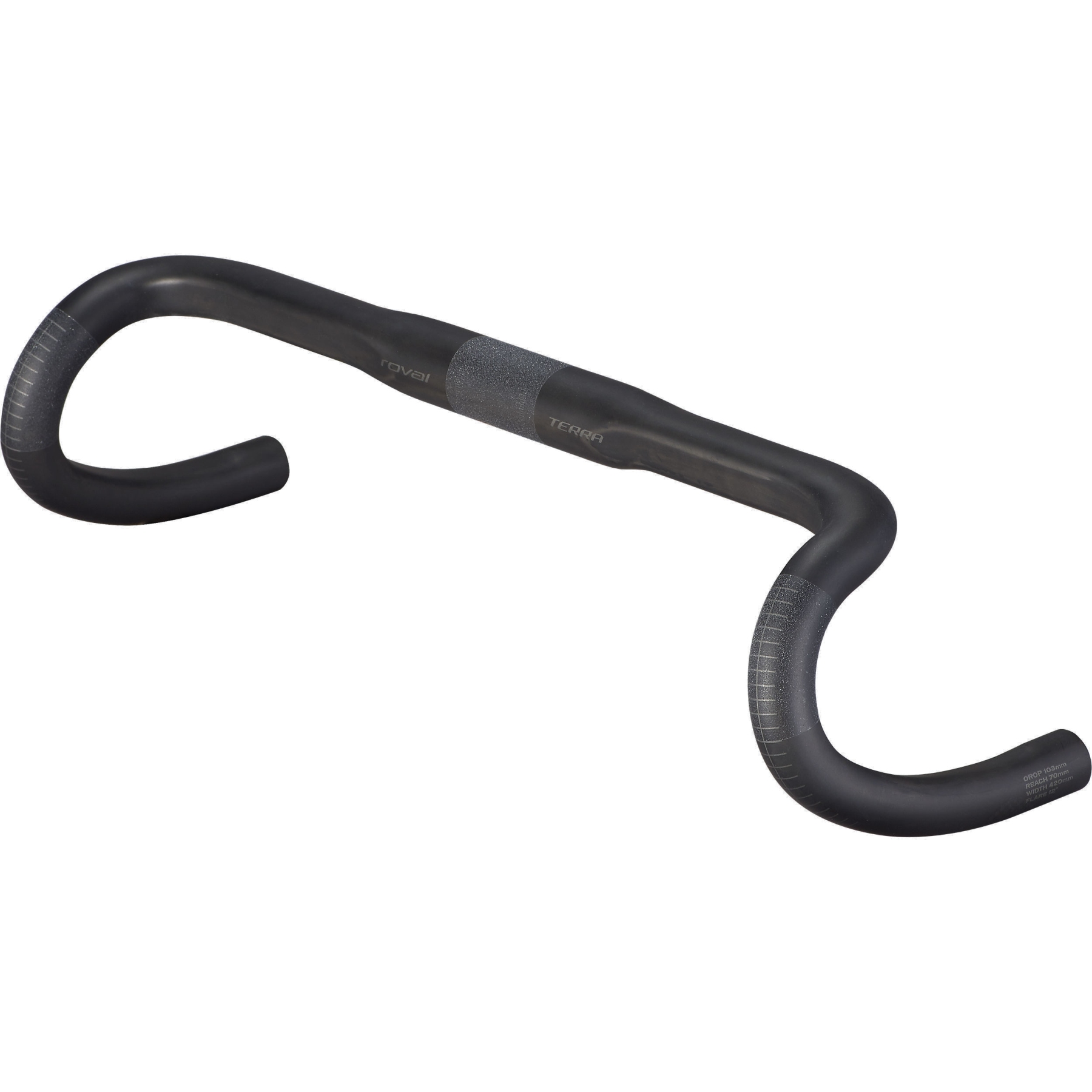 Picture of Specialized Roval Terra Road Handlebar 31.8 - Black/Charcoal