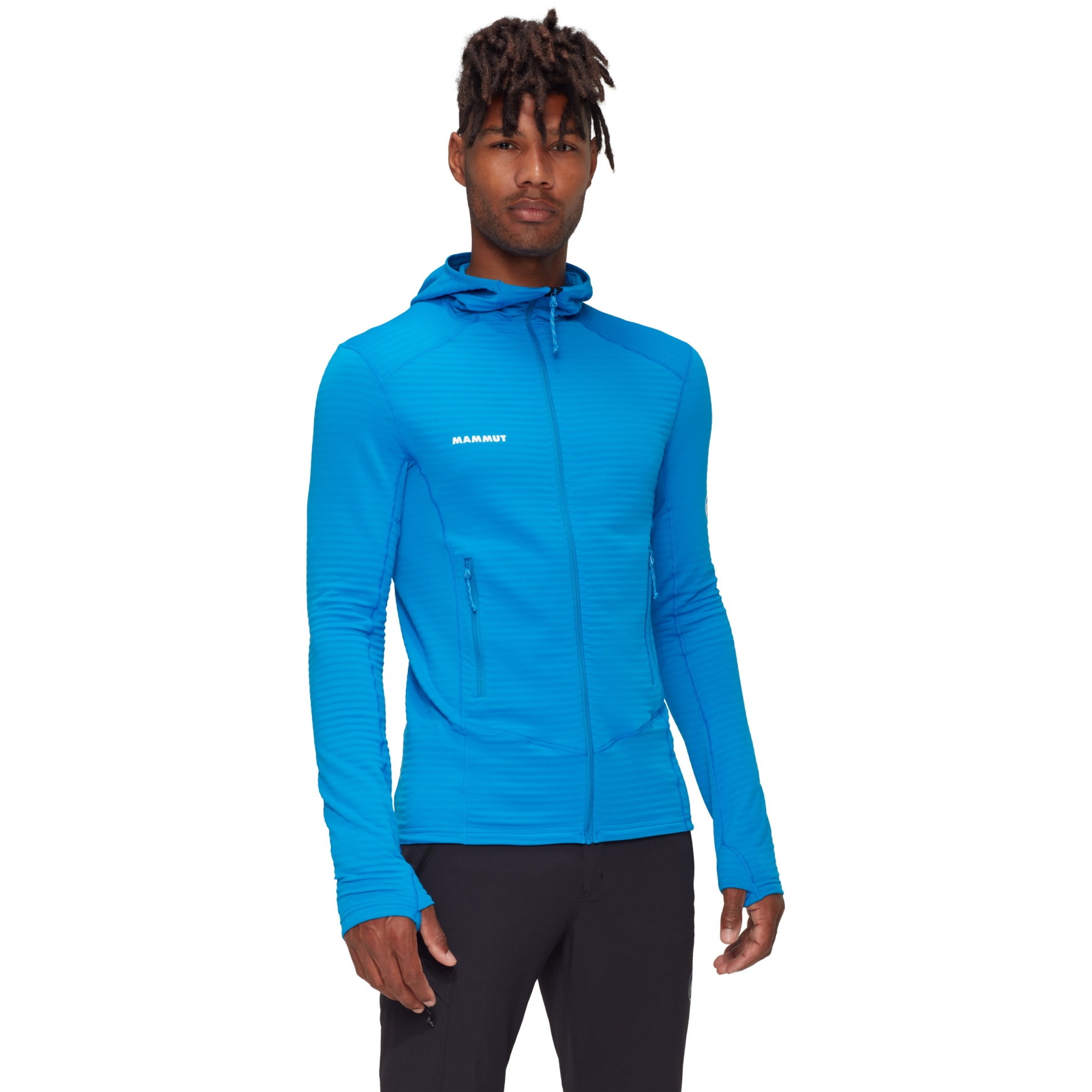 Produktbild von Mammut Taiss Light Midlayer Jacke mit Kapuze Herren - glacier blue
