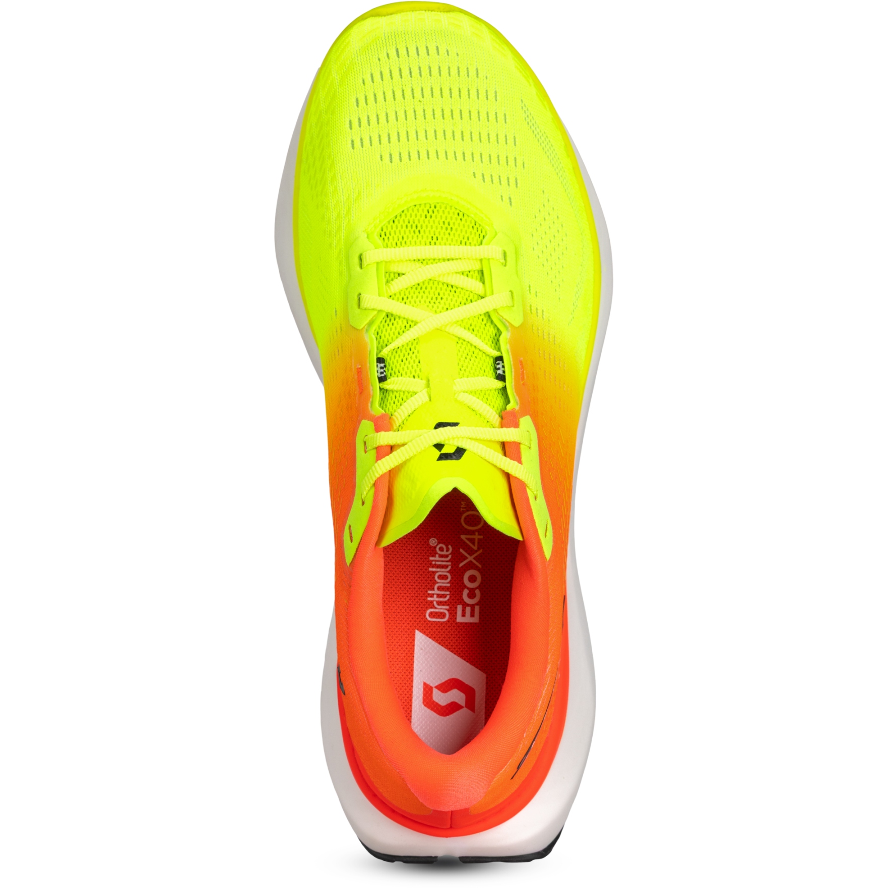 Scott orange Ride Aero Foam raning spots shoes men size 11.5 SCOTT Pursuit Ride 2 Running Shoes Men - safety yellow/neon  main image 2