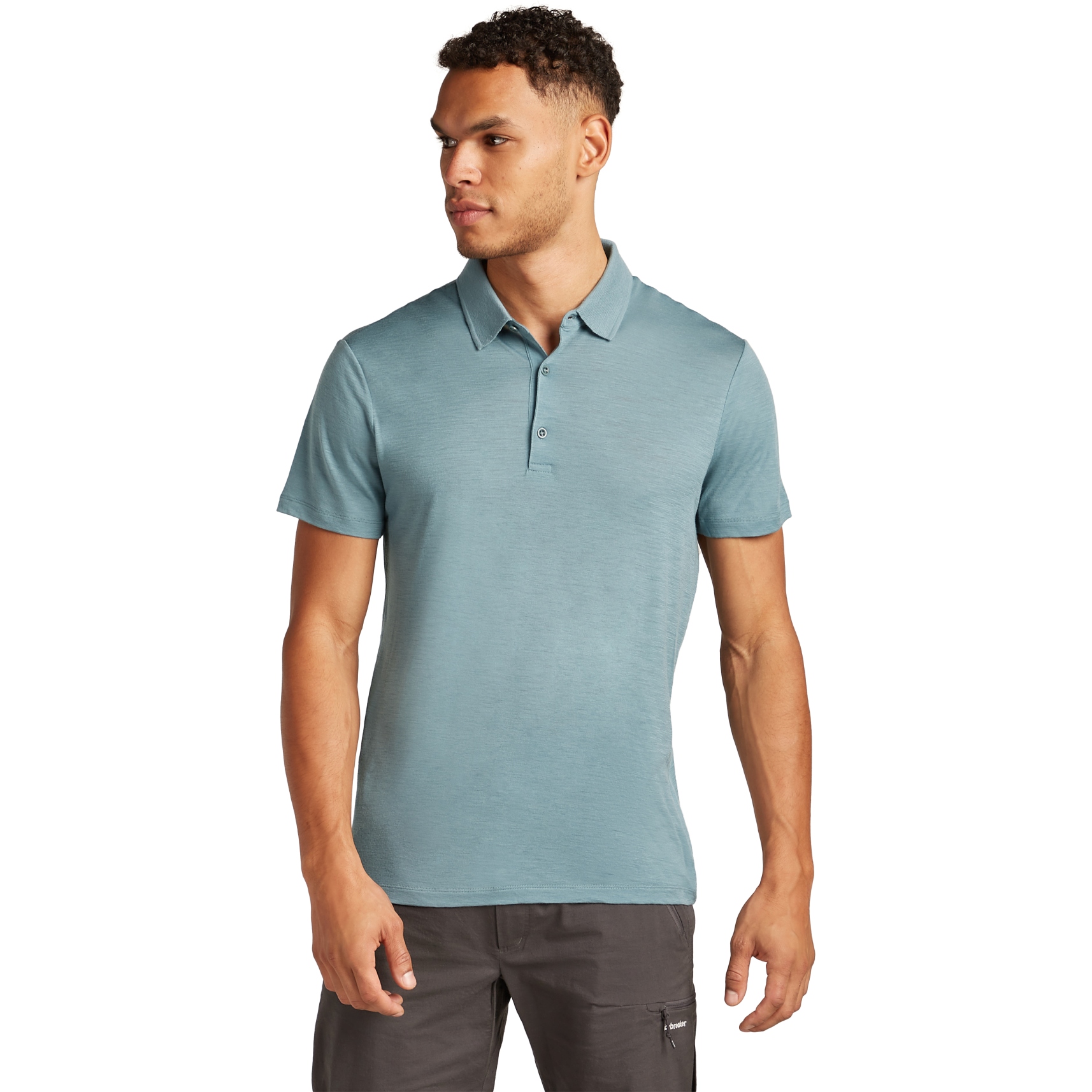 Produktbild von Icebreaker Merino 150 Tech Lite III Polo-Shirt Herren - Blue Ash