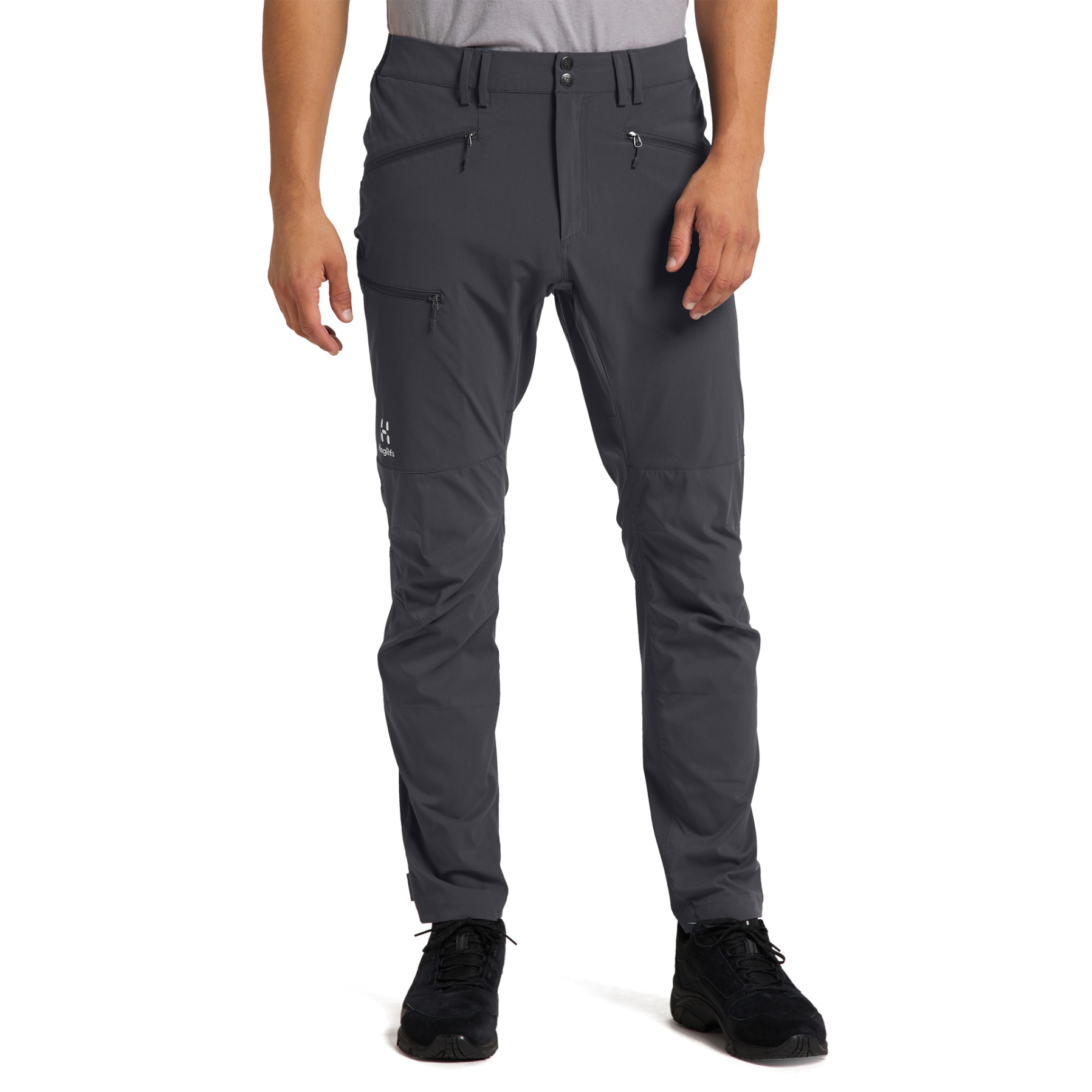 Haglöfs Lite Slim Pants Men - magnetite 2AT | BIKE24