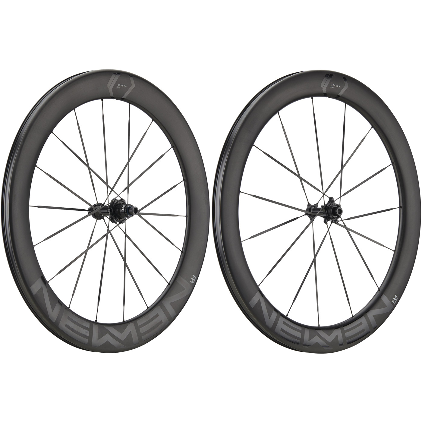 Foto de Newmen Juego de Ruedas - Streem Sprint VONOA - 28&quot; | Carbon | Clincher | Centerlock - 12x100mm | 12x142mm - Shimano HG